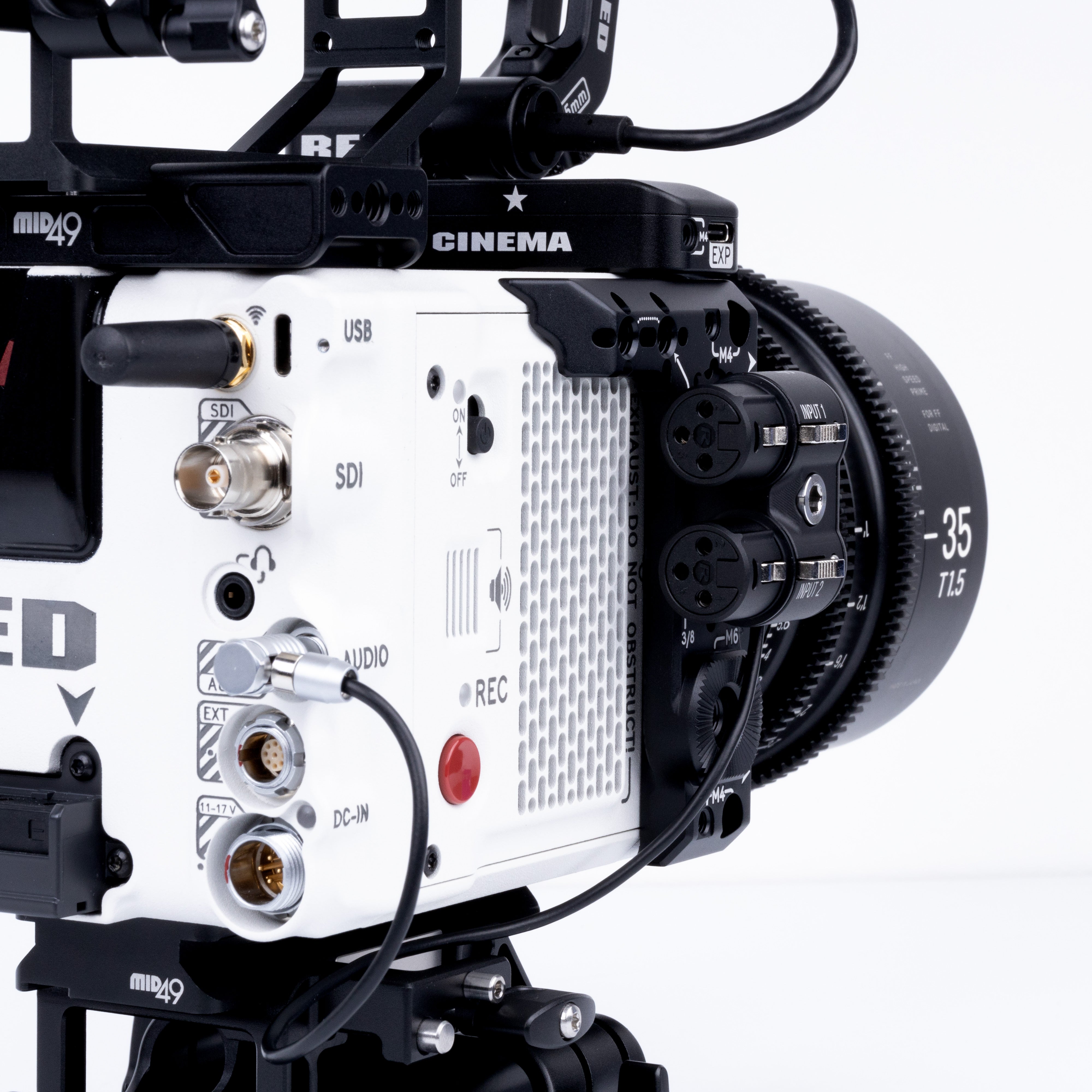 Audio Breakout AB-1 (RED Komodo-X, V-Raptor, ARRI Alexa Mini, Z CAM E2)