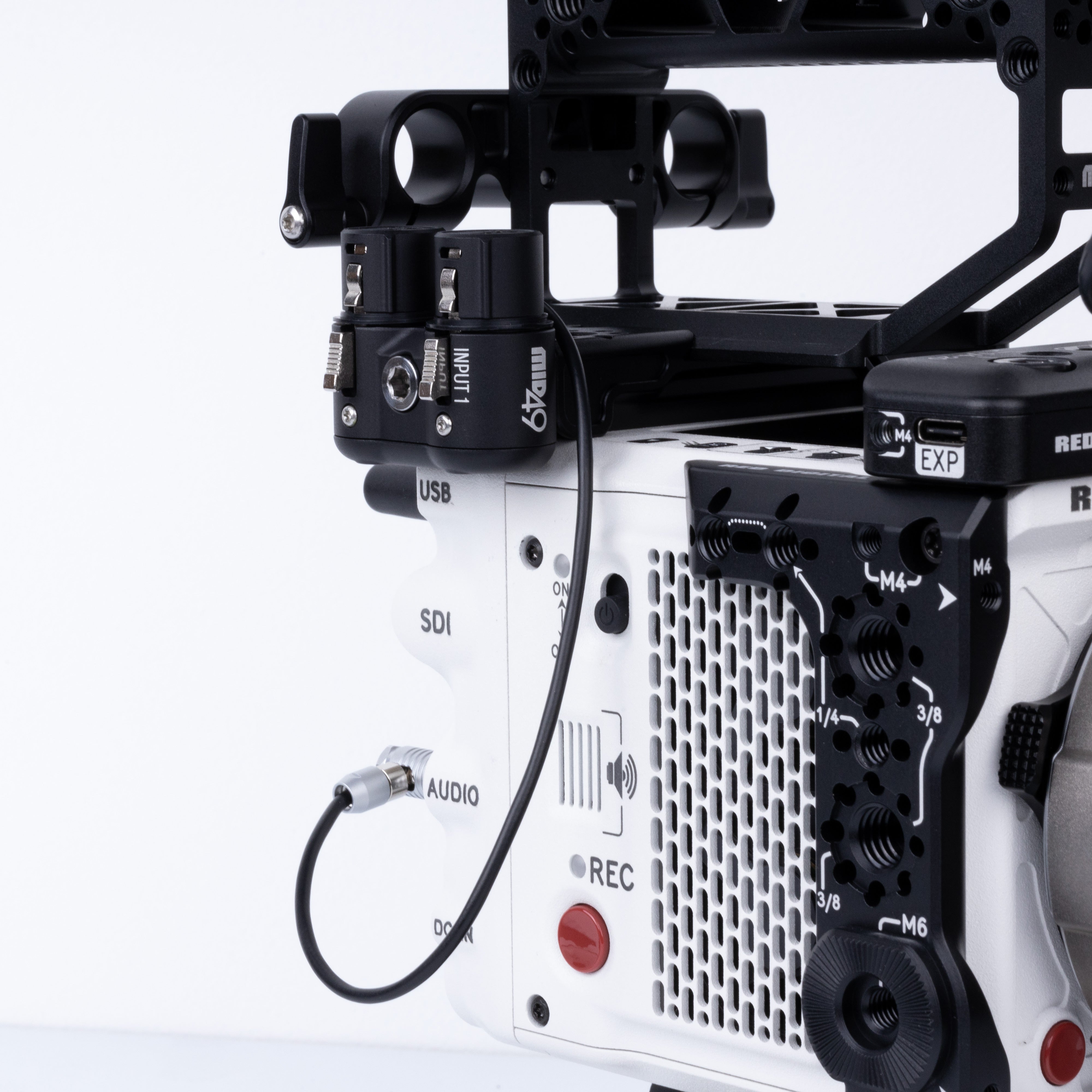 Audio Breakout AB-1 (RED Komodo-X, V-Raptor, ARRI Alexa Mini, Z CAM E2)