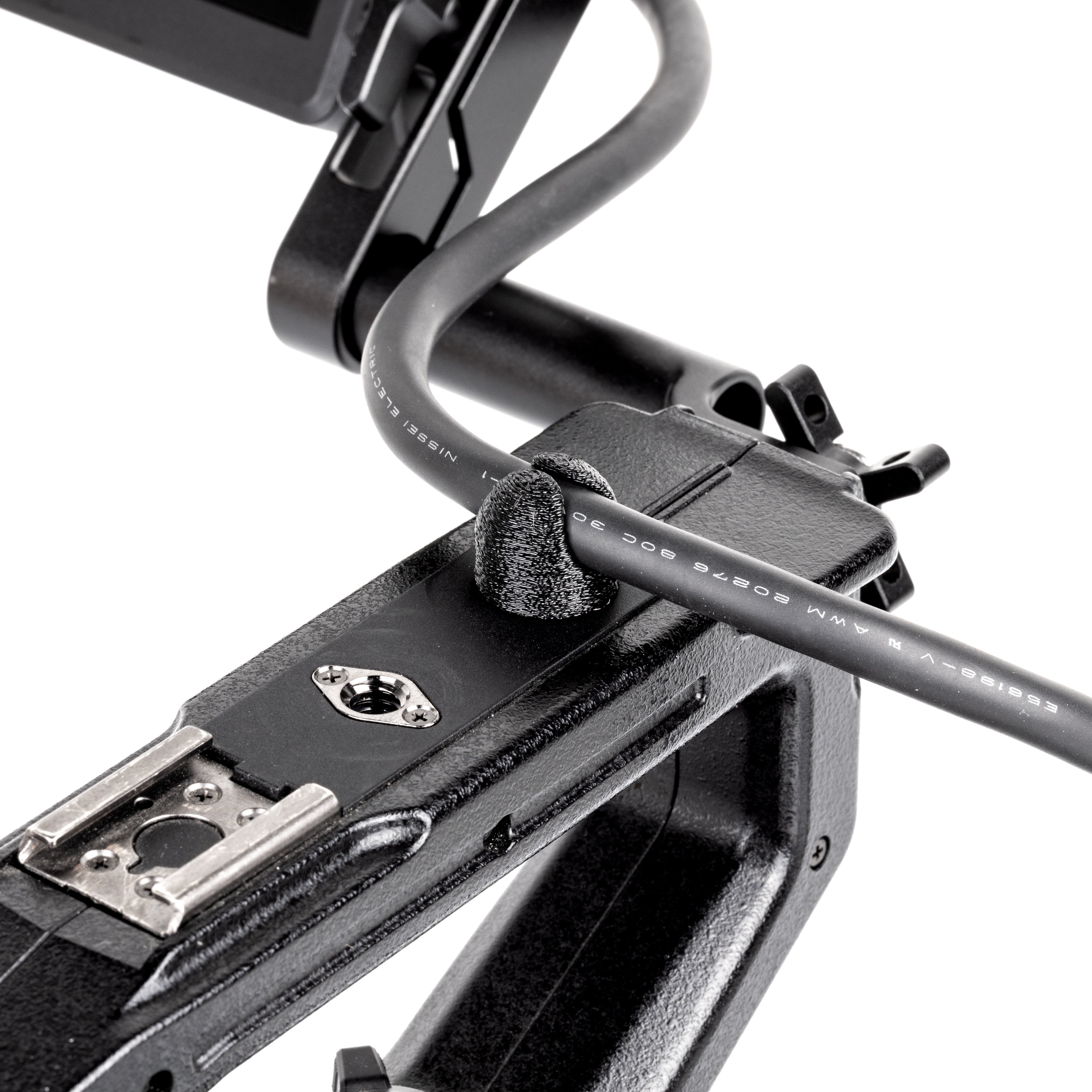 Digital File to 3D Print: 1/4-20 Gum Drop Cable Clip