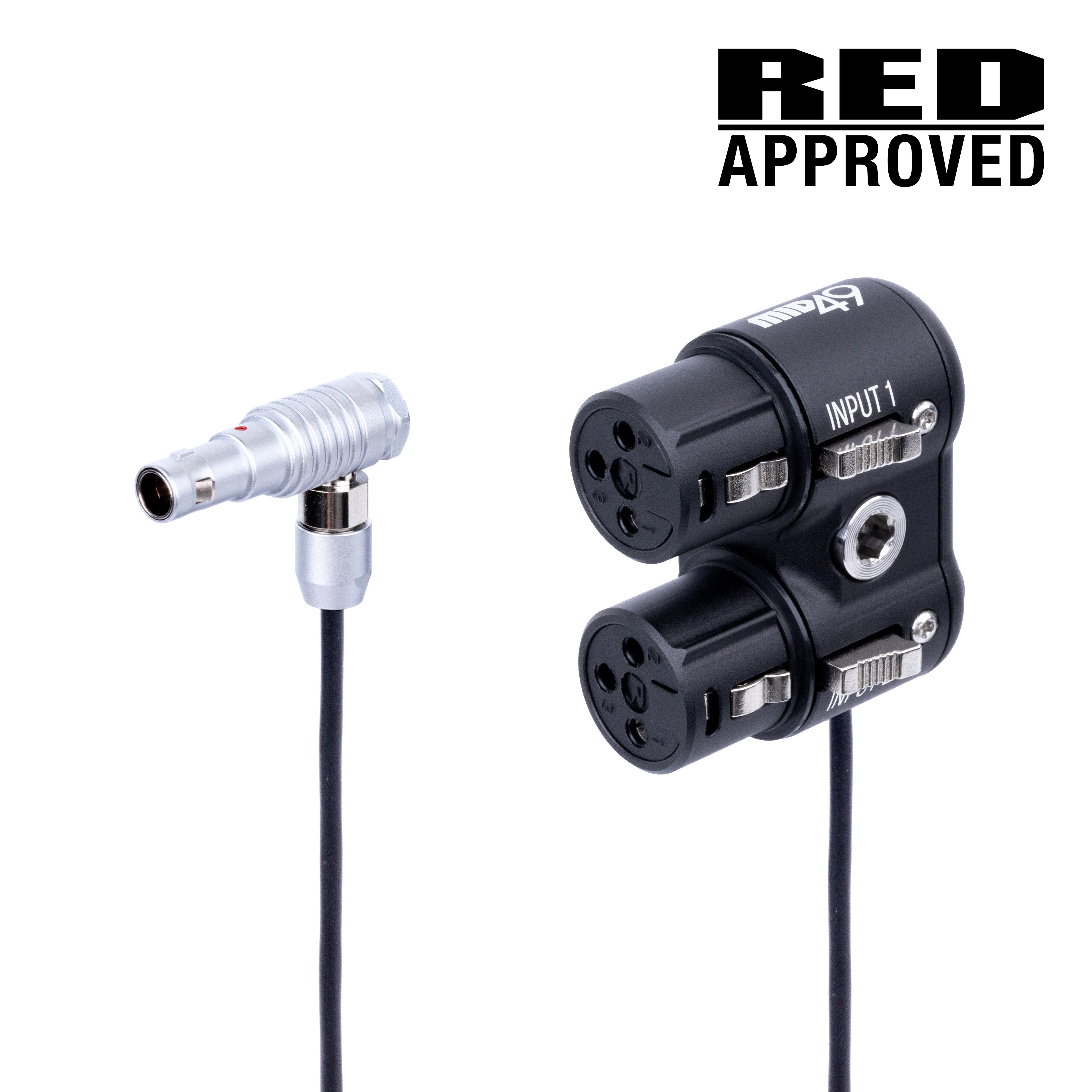Audio Breakout AB-1 (RED Komodo-X, V-Raptor, ARRI Alexa Mini, Z CAM E2)