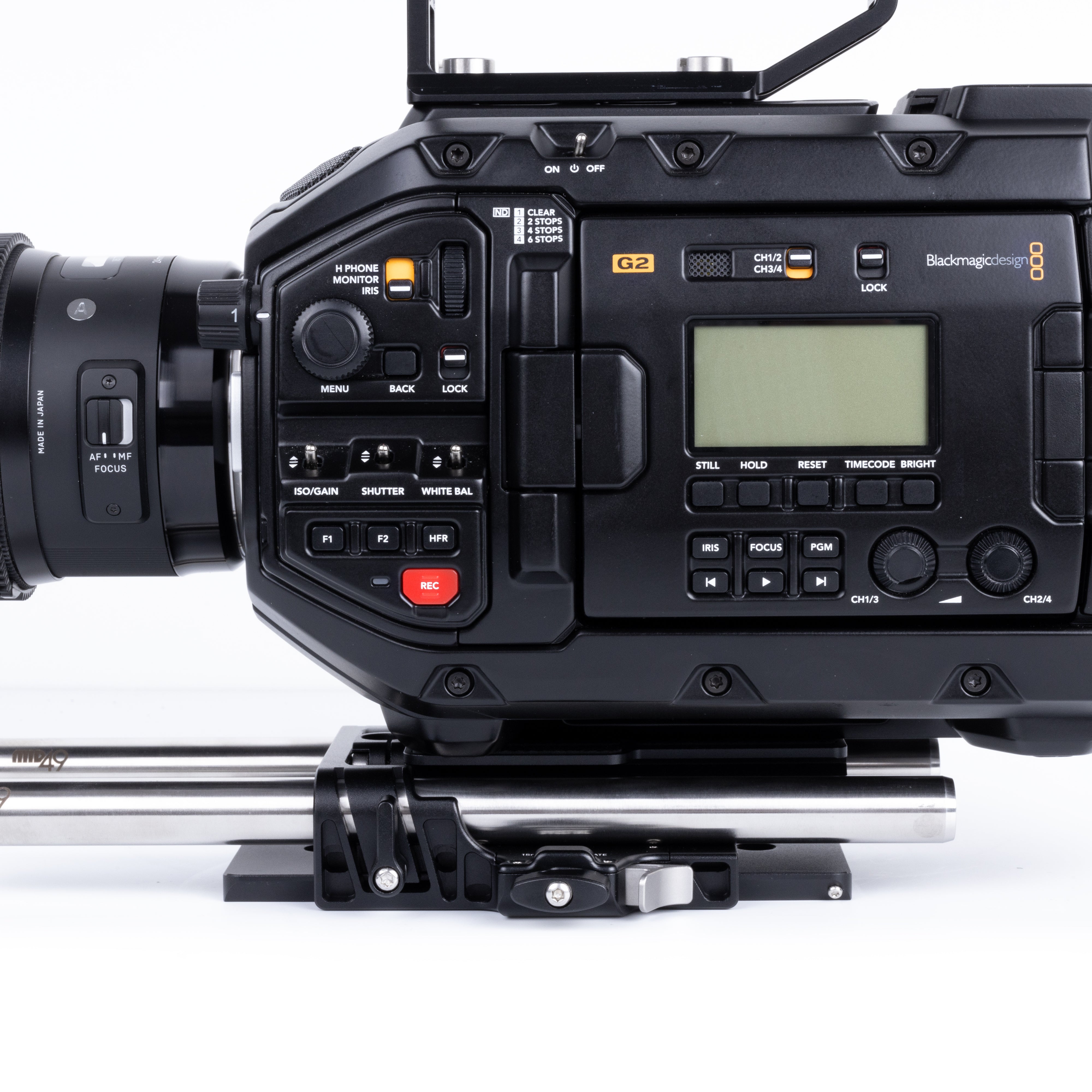 Baseline 15mm LW Baseplate (Sony Burano, FX6, Venice, Venice 2, Rialto / Blackmagic URSA Cine LF, URSA Mini)