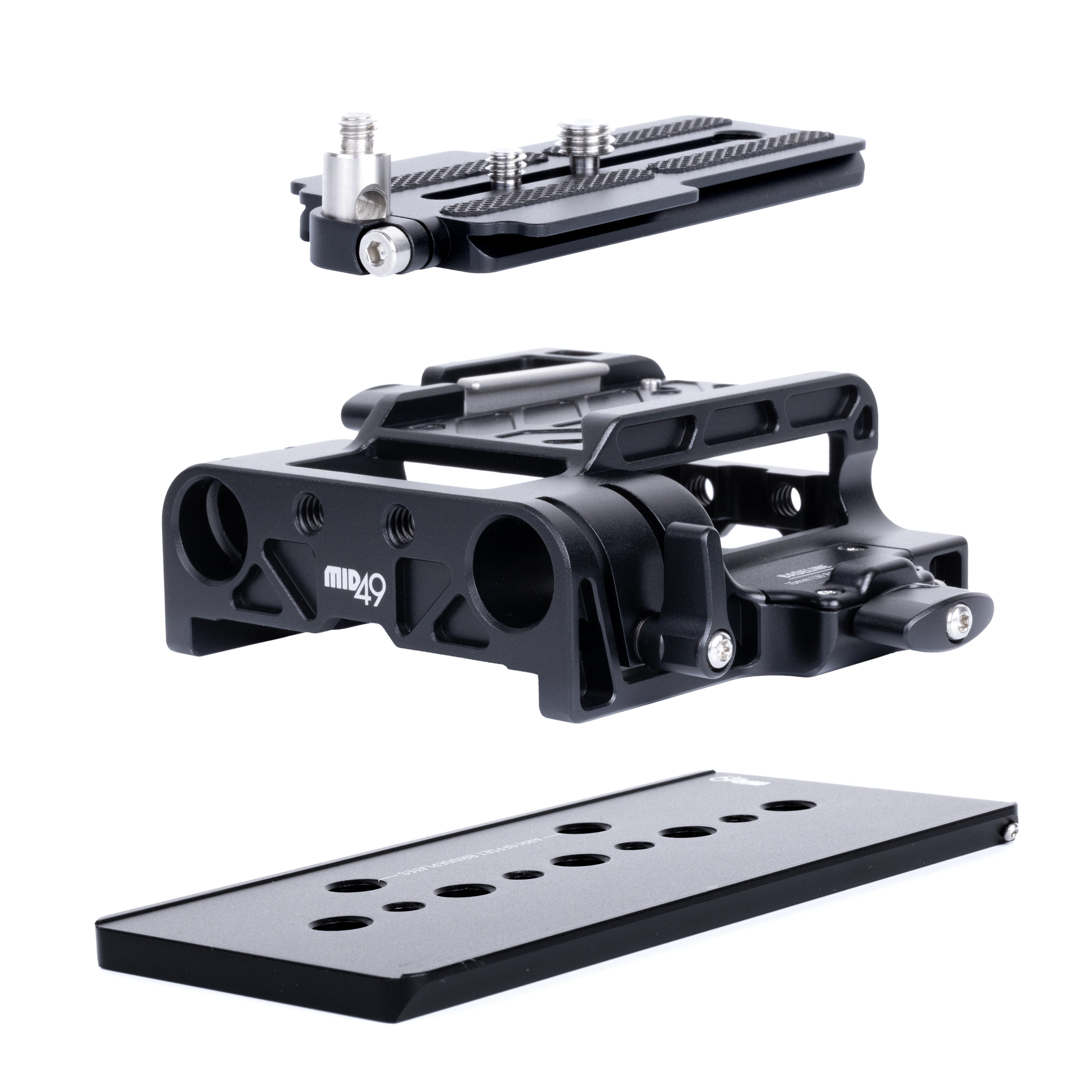 Baseline 15mm LW For Canon C400, C300 MK III, C500 MK II, C200, C200B, C700 / Blackmagic Pocket 6K / Kinefinity MAVO Mark 2 Baseplate