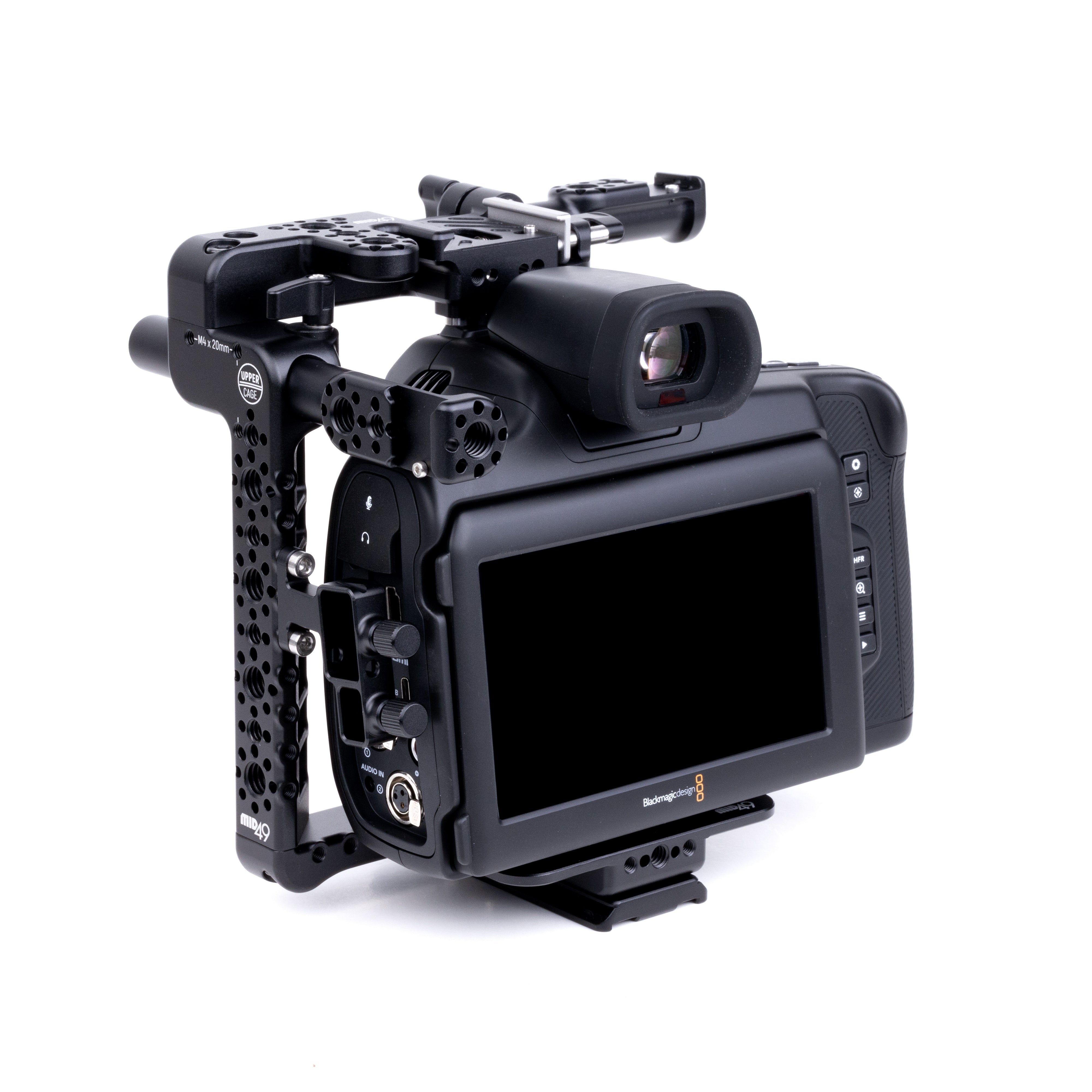 Upper Cage for Blackmagic Cinema Camera 6K (Full Frame, Pocket Pro, Pocket G2)