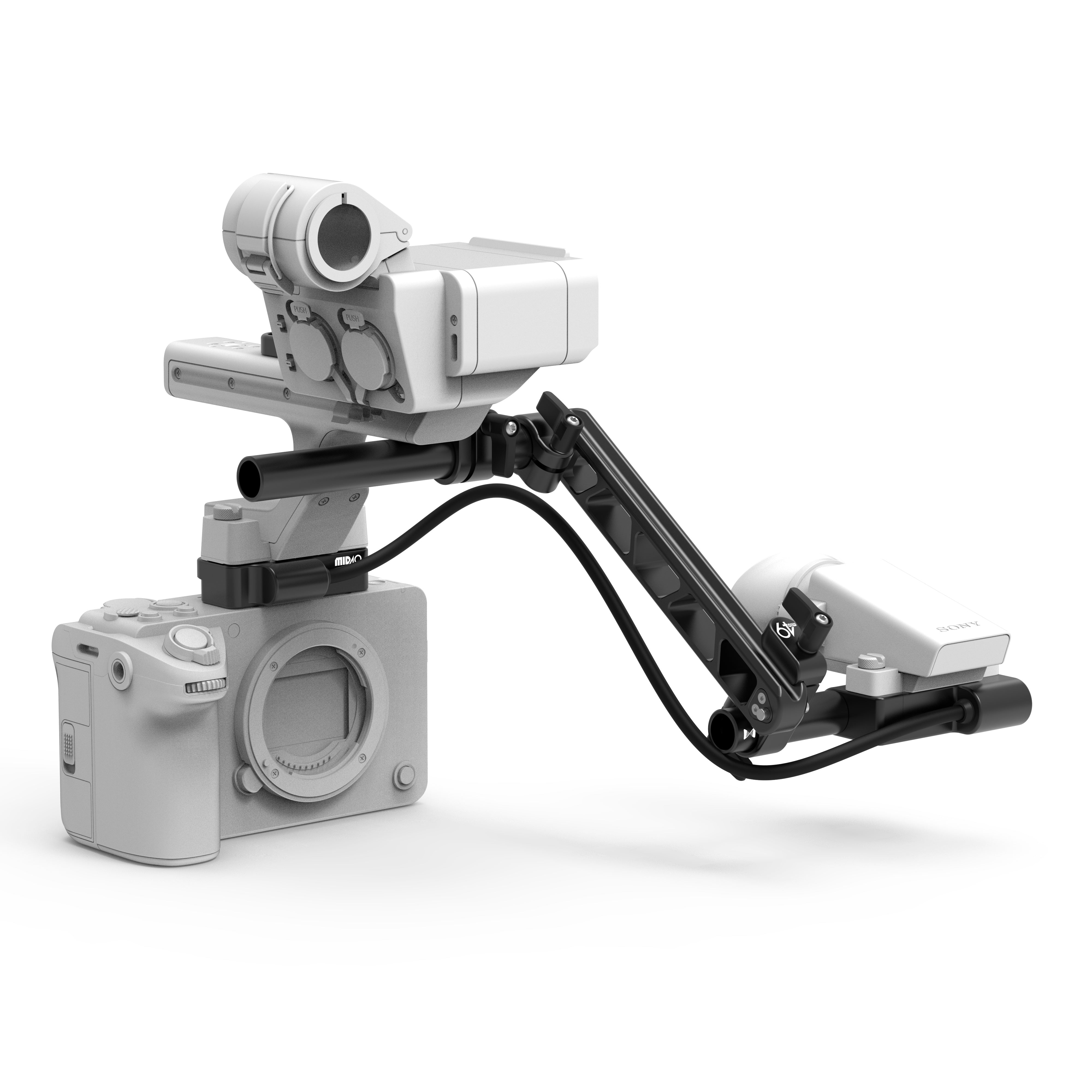 Sony FX5 EVF Cable and Mounting Kit