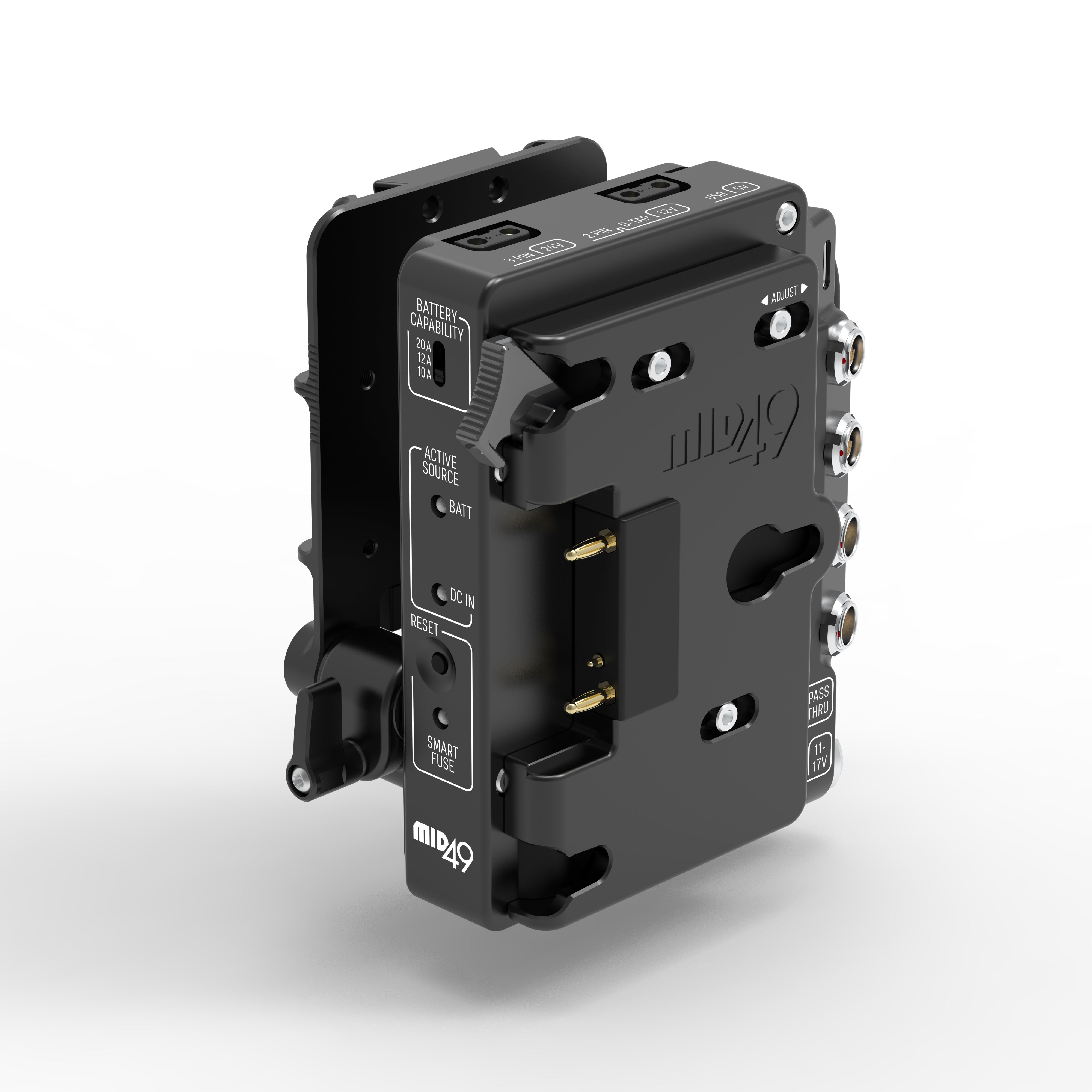 Power Distribution Box DB-1 (RED Komodo-X / V-Raptor, Gold Mount)