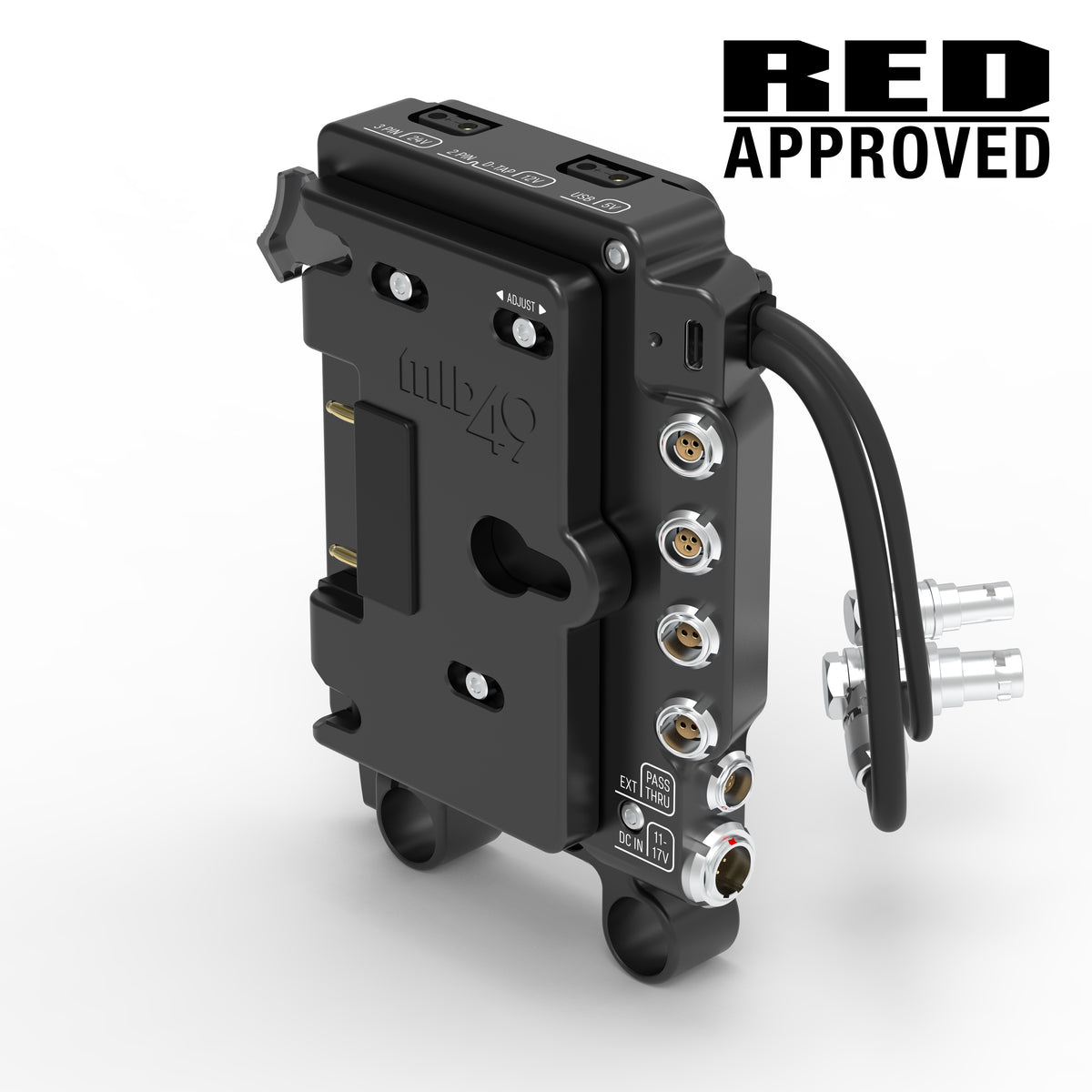 Power Distribution Box DB-1 (RED Komodo-X / V-Raptor, Gold Mount)