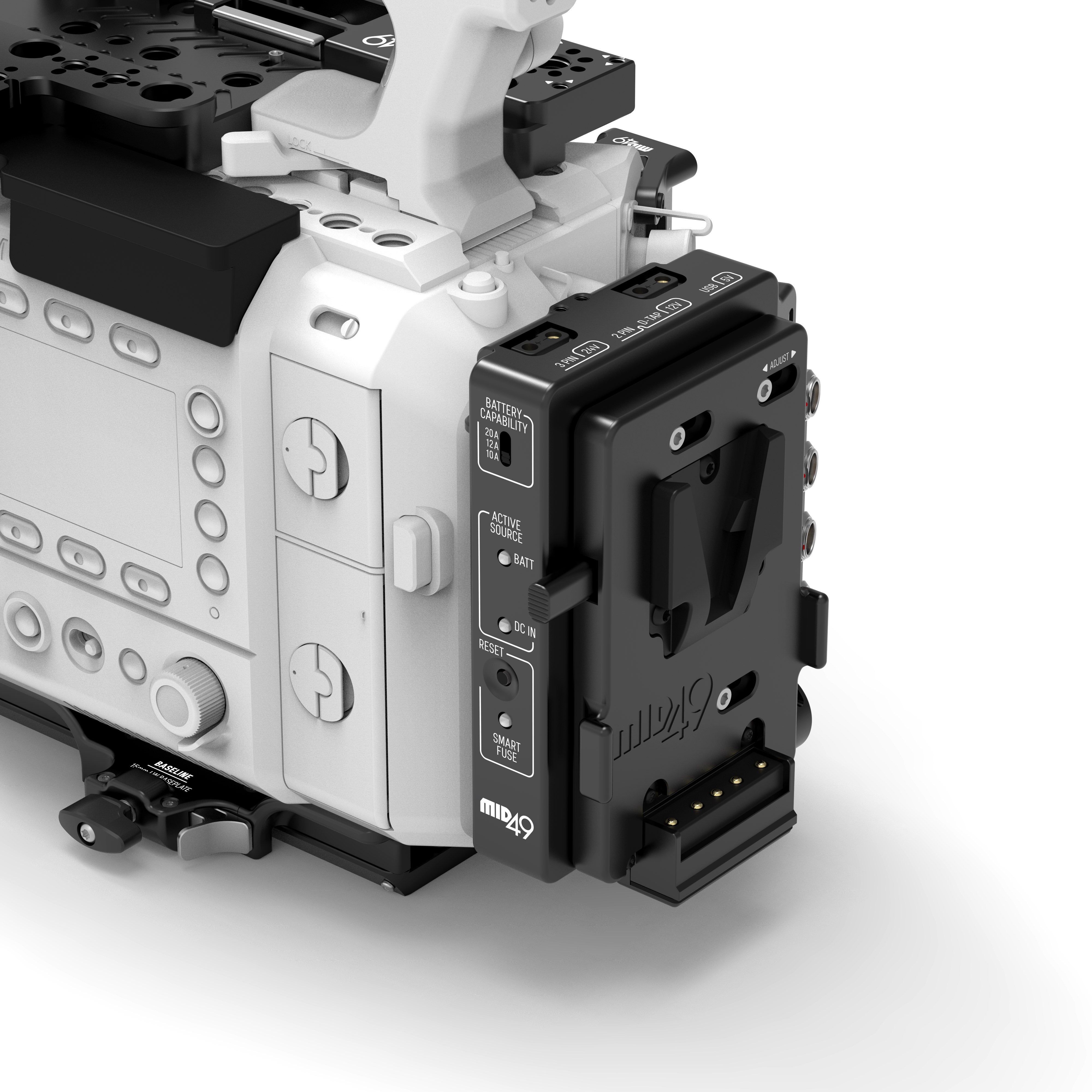Power Distribution Box DB-13 (FUJIFILM GFX ETERNA 55, V-Mount)