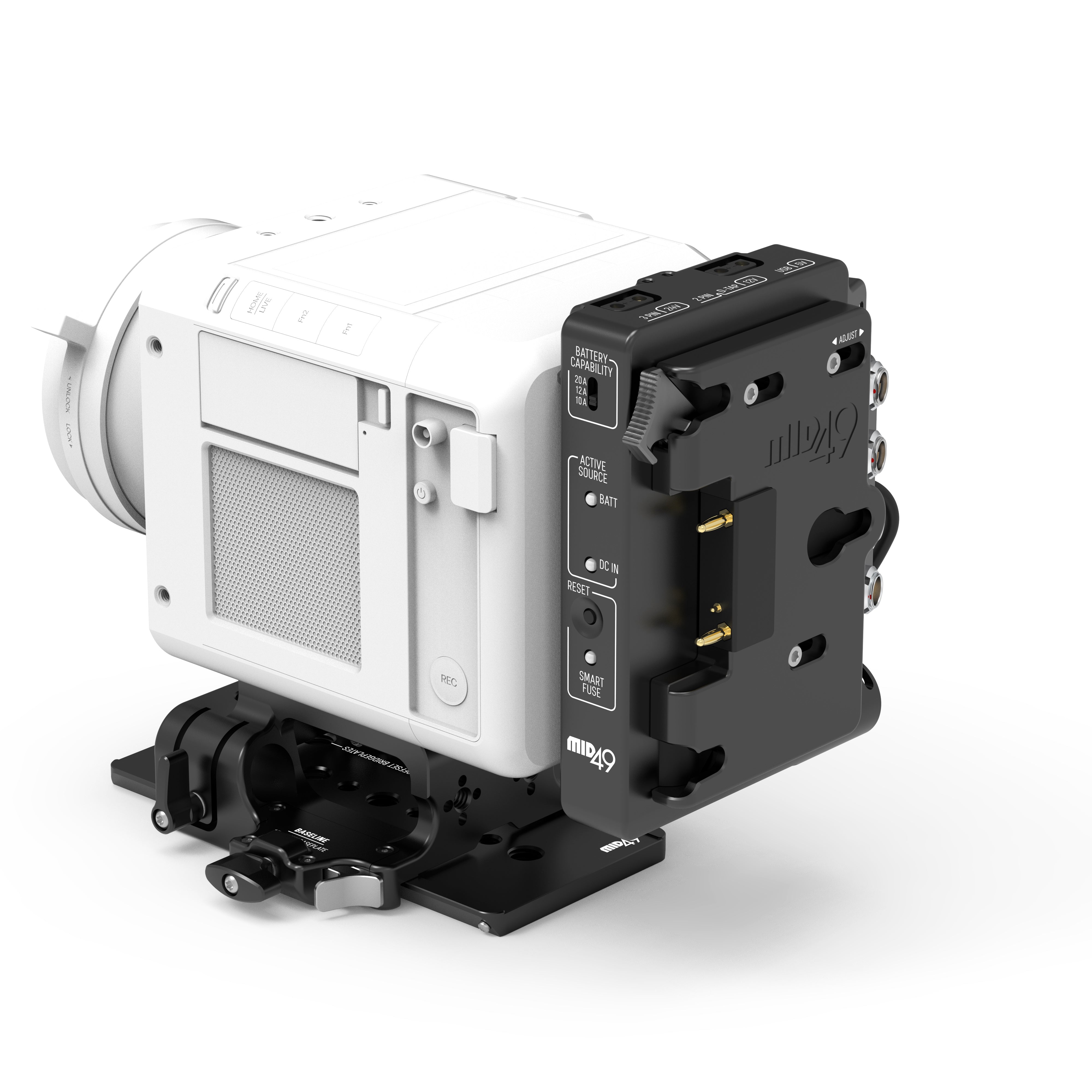 Power Distribution Box DB-14 (Pixboom Spark, Gold Mount)