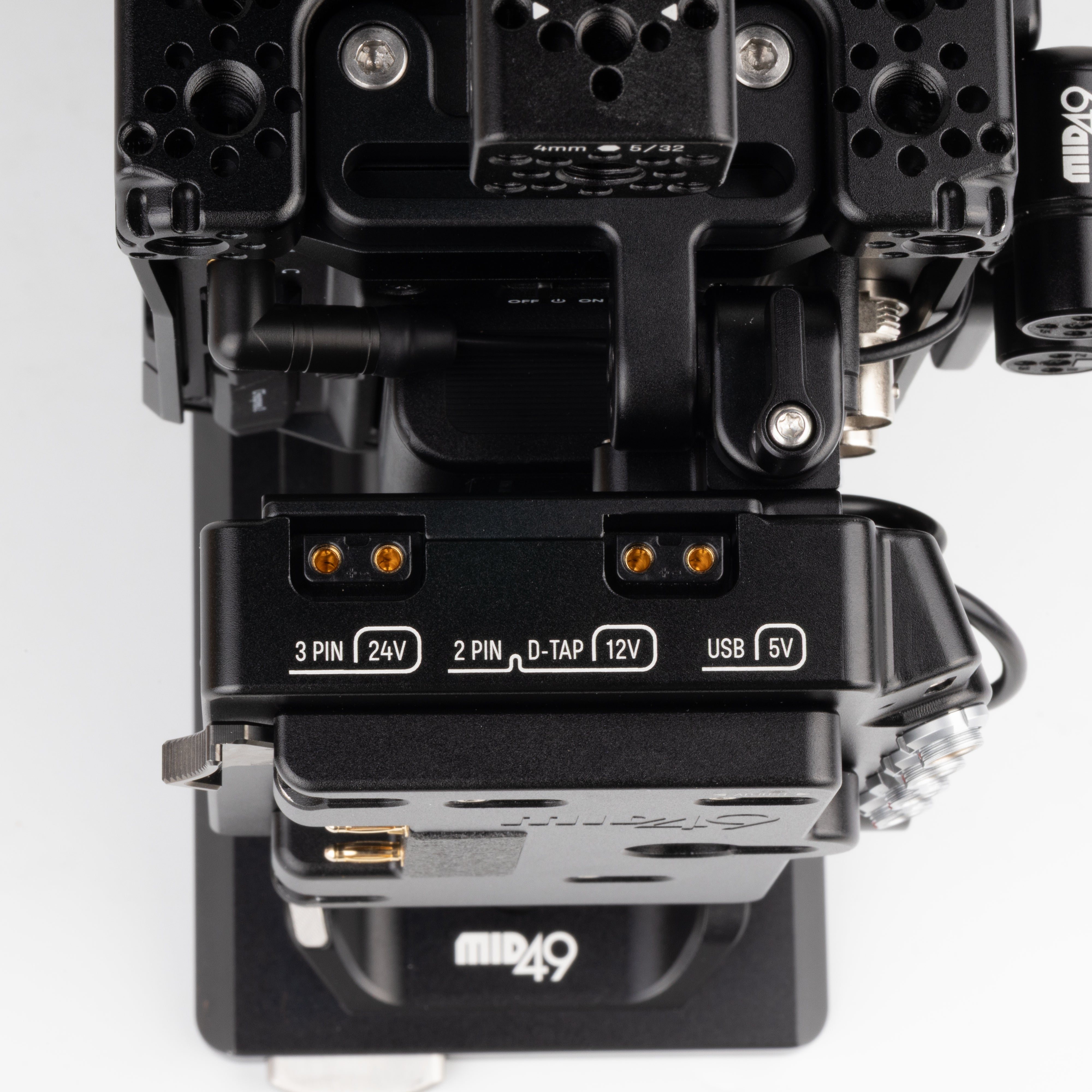 Power Distribution Box DB-9 (Blackmagic PYXIS, Gold Mount)