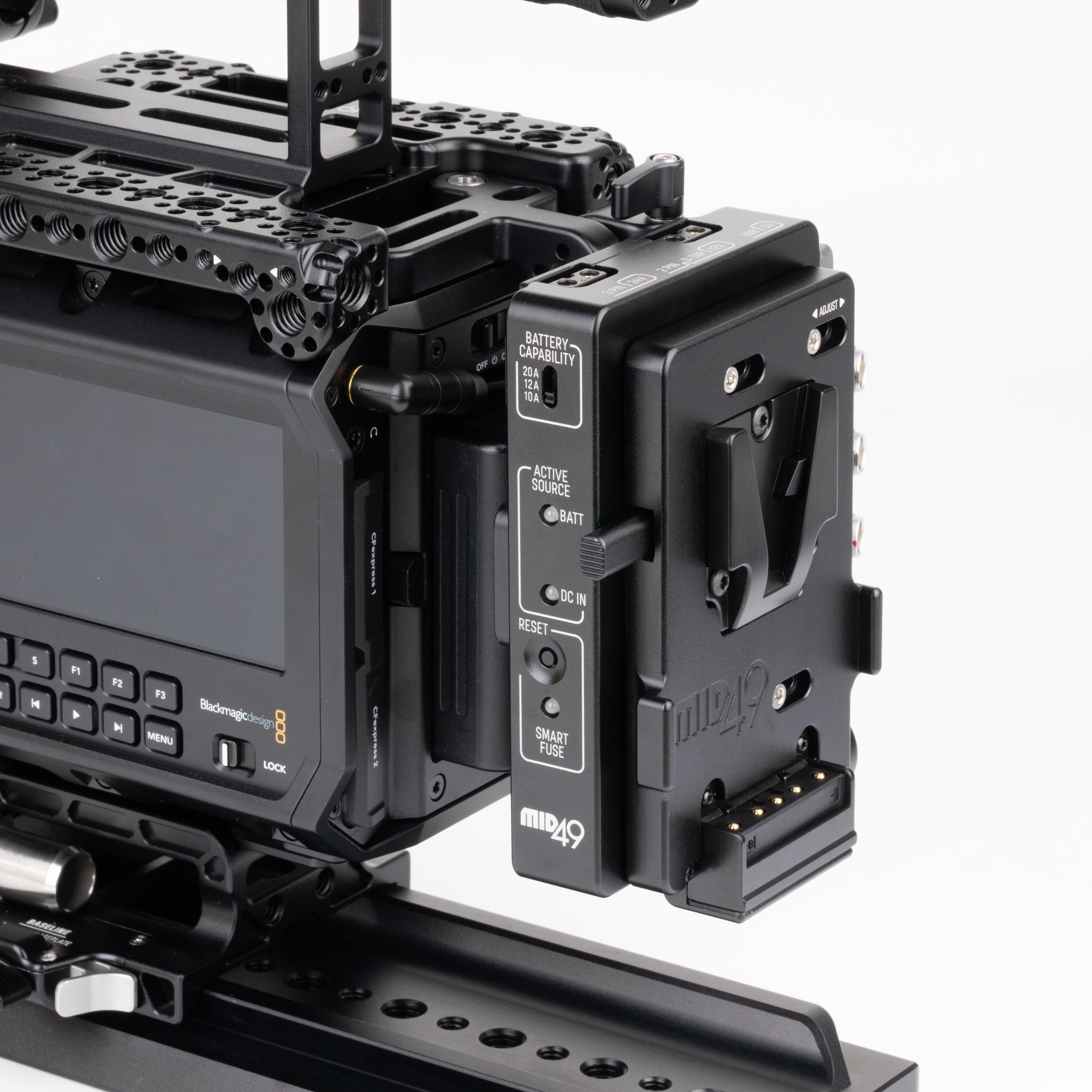 Power Distribution Box DB-9 (Blackmagic PYXIS, V-Mount)