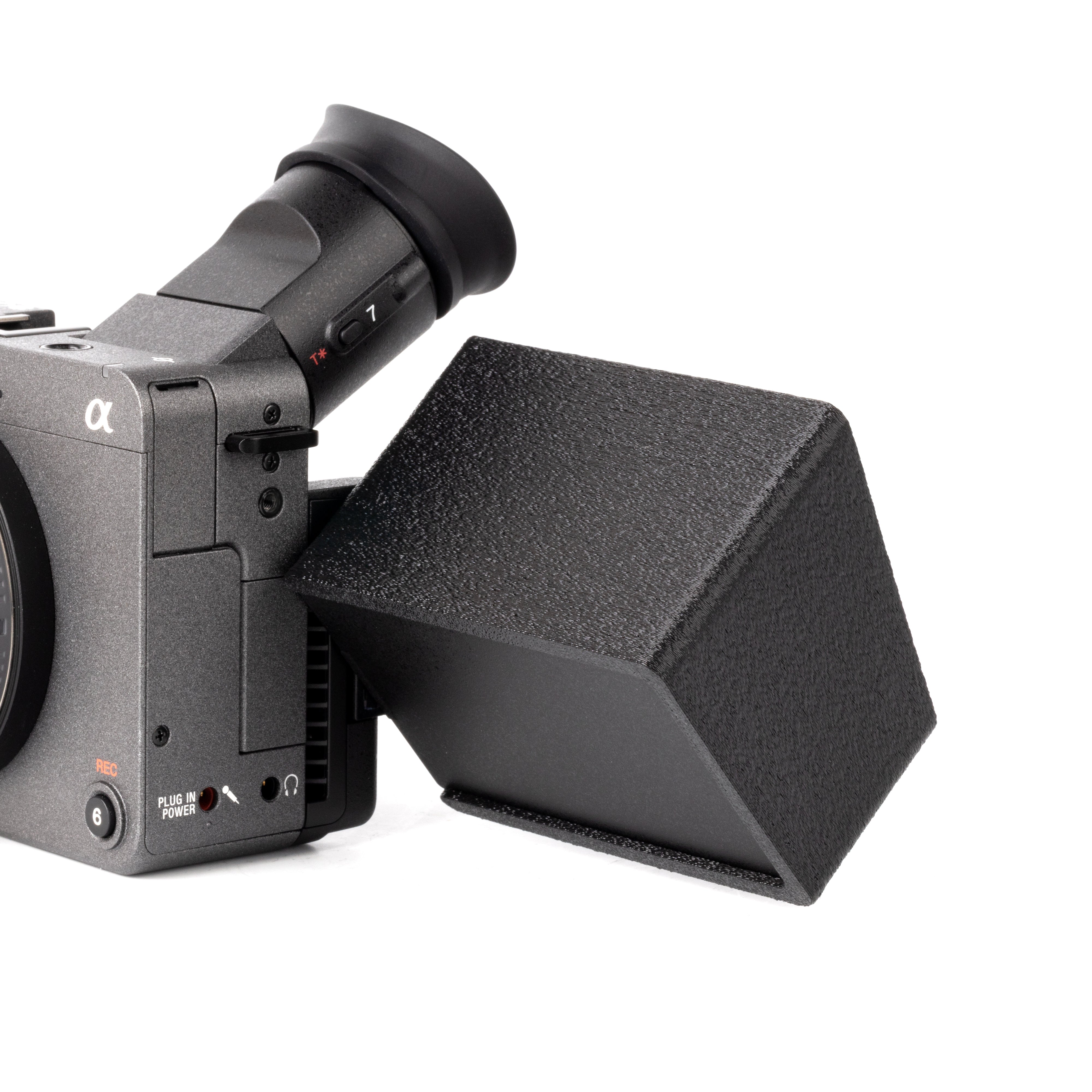 Digital File to 3D Print: Monitor Sunshade (Sony FX2)