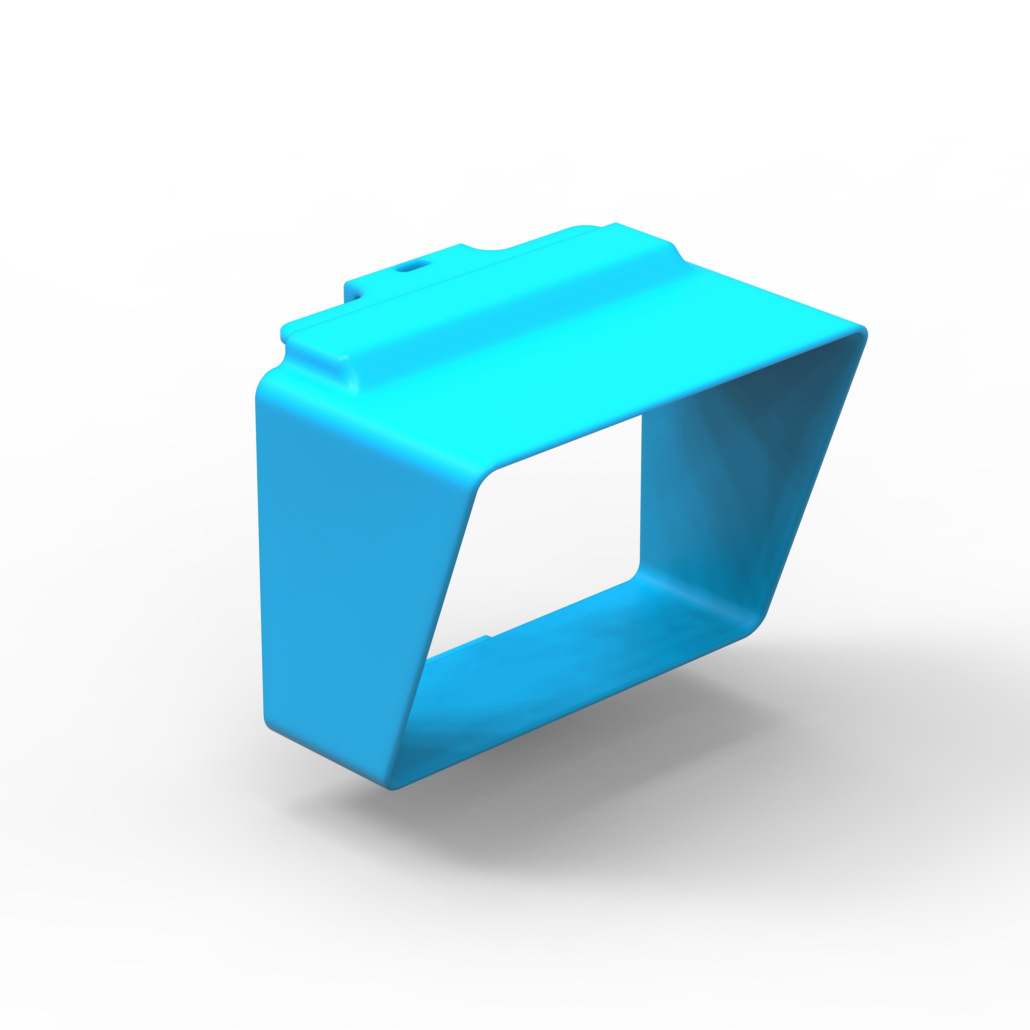 Digital File to 3D Print: Monitor Sunshade (KODAK Super 8)