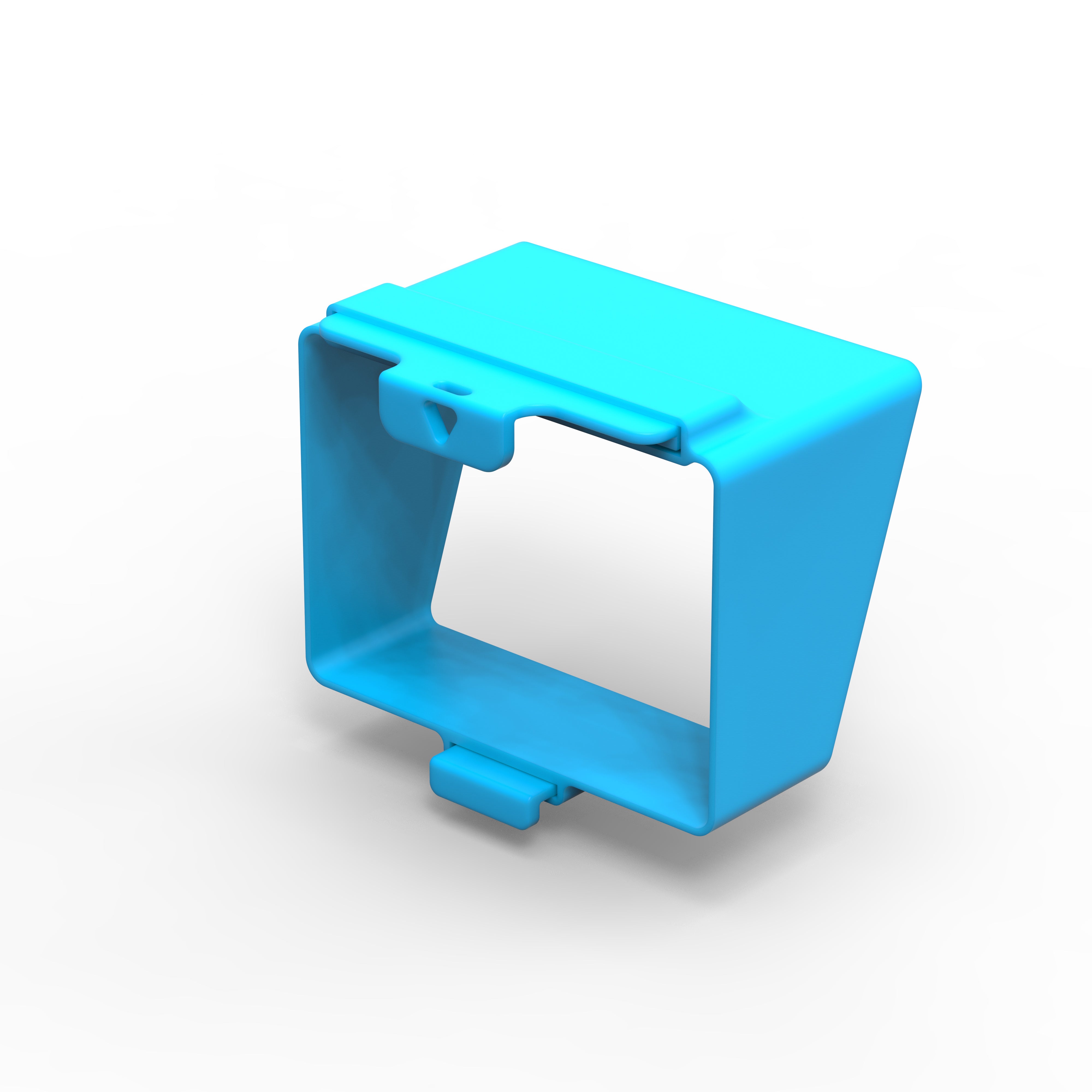 Digital File to 3D Print: Monitor Sunshade (KODAK Super 8)