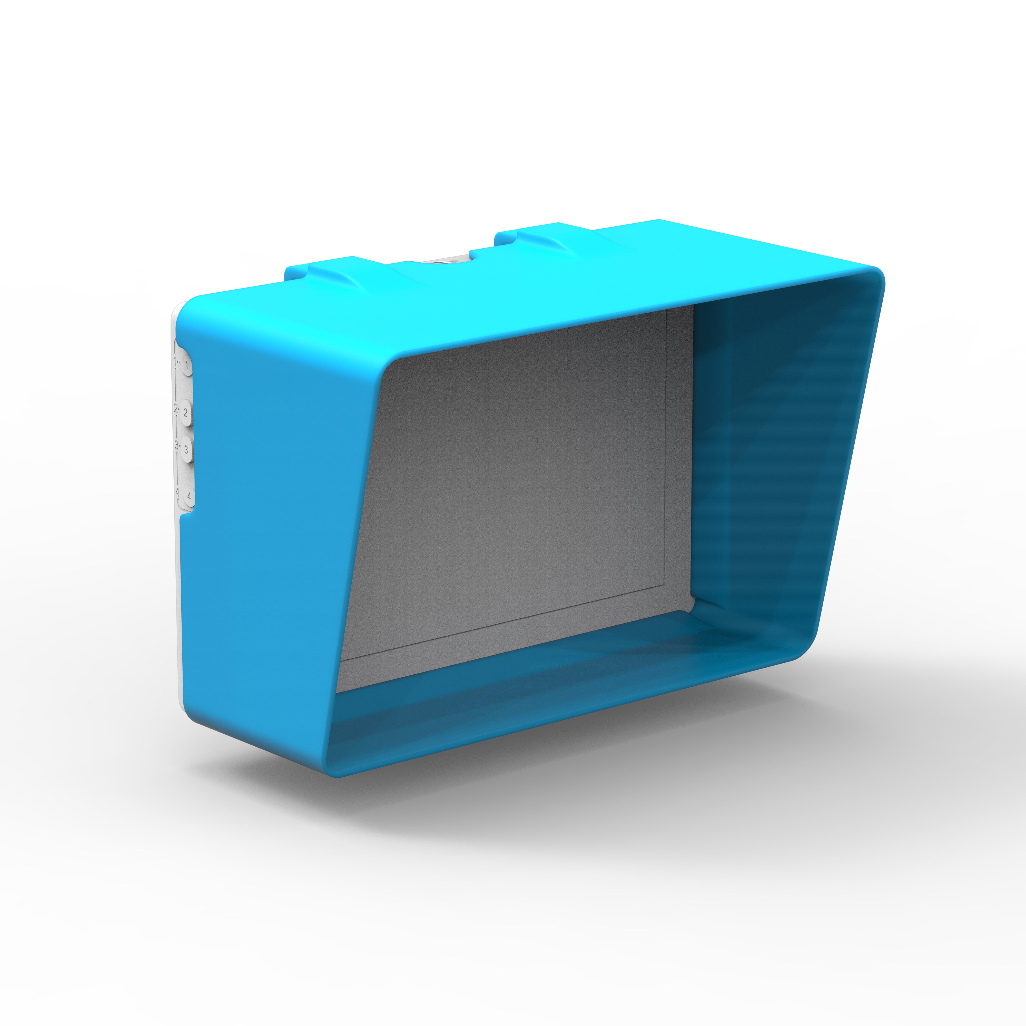 Digital File to 3D Print: Monitor Sunshade (DSMC3 RED Touch 7.0")