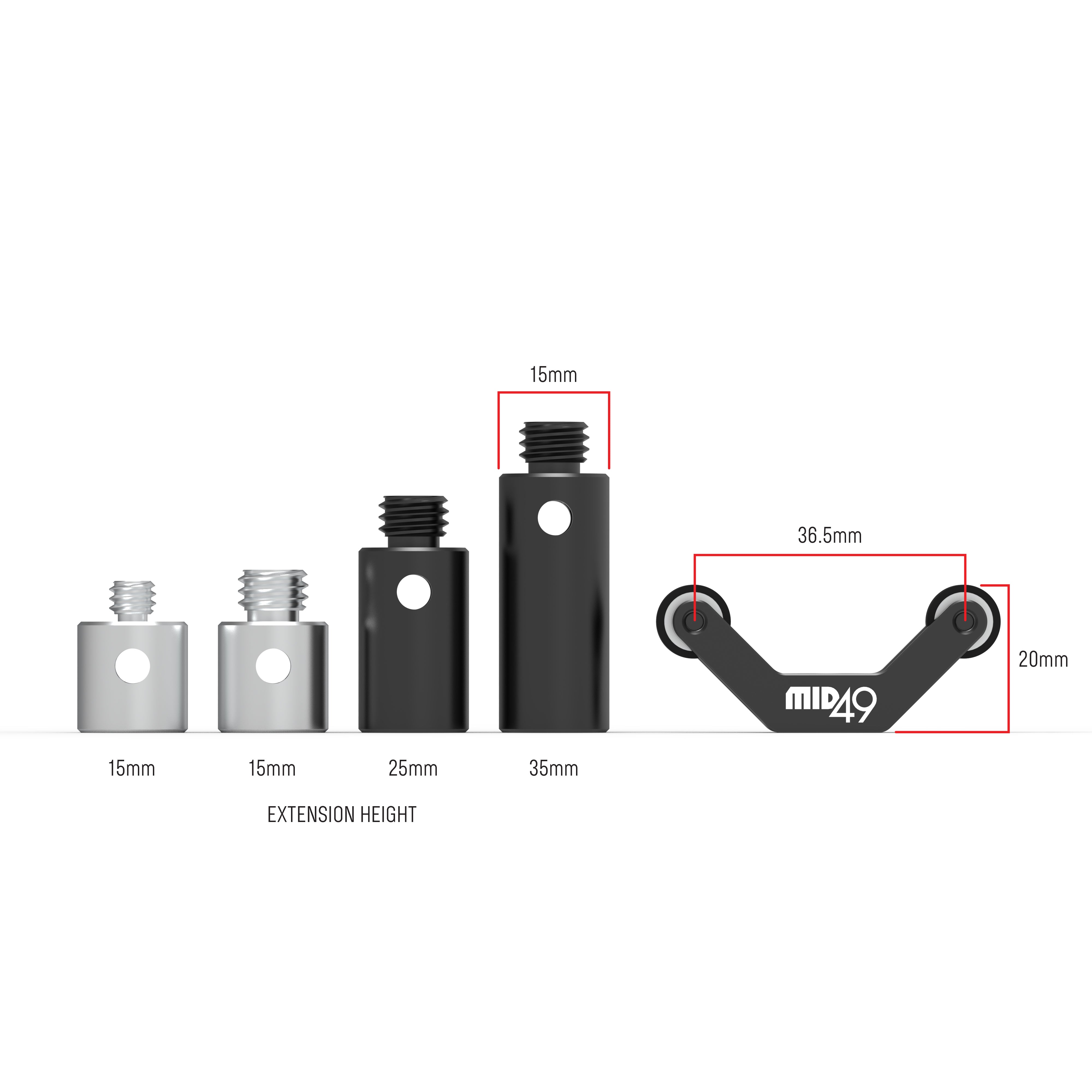 LiFT Lens Support Adapter and Y Bracket Set