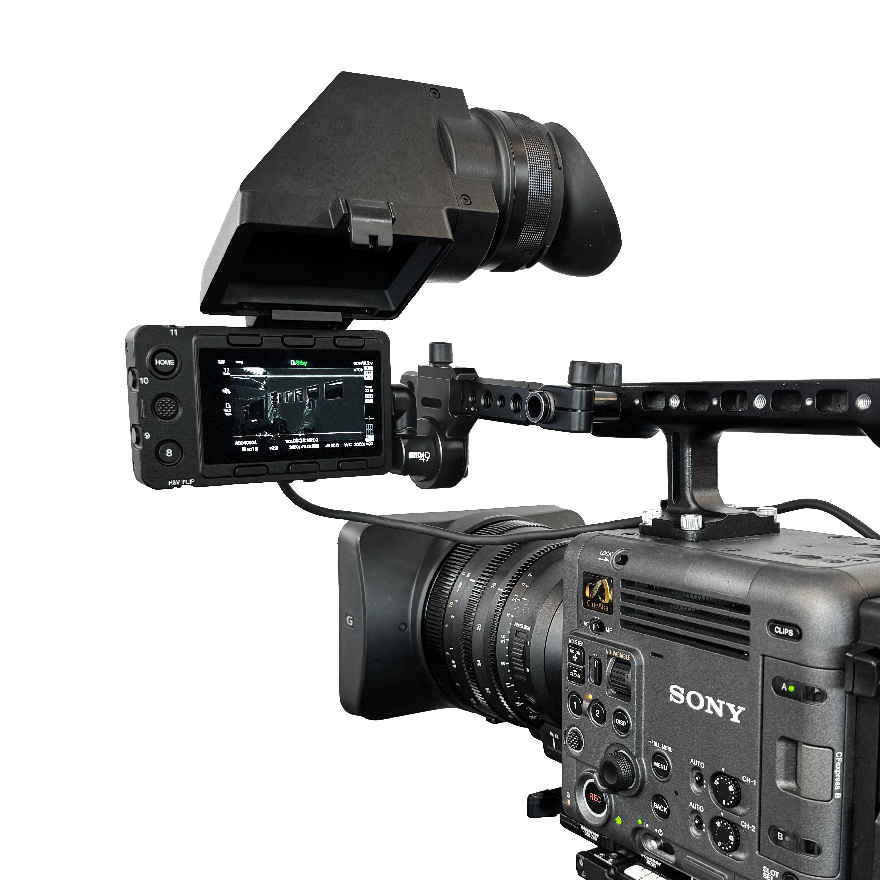Sony Burano EVF Pivot Adaptor