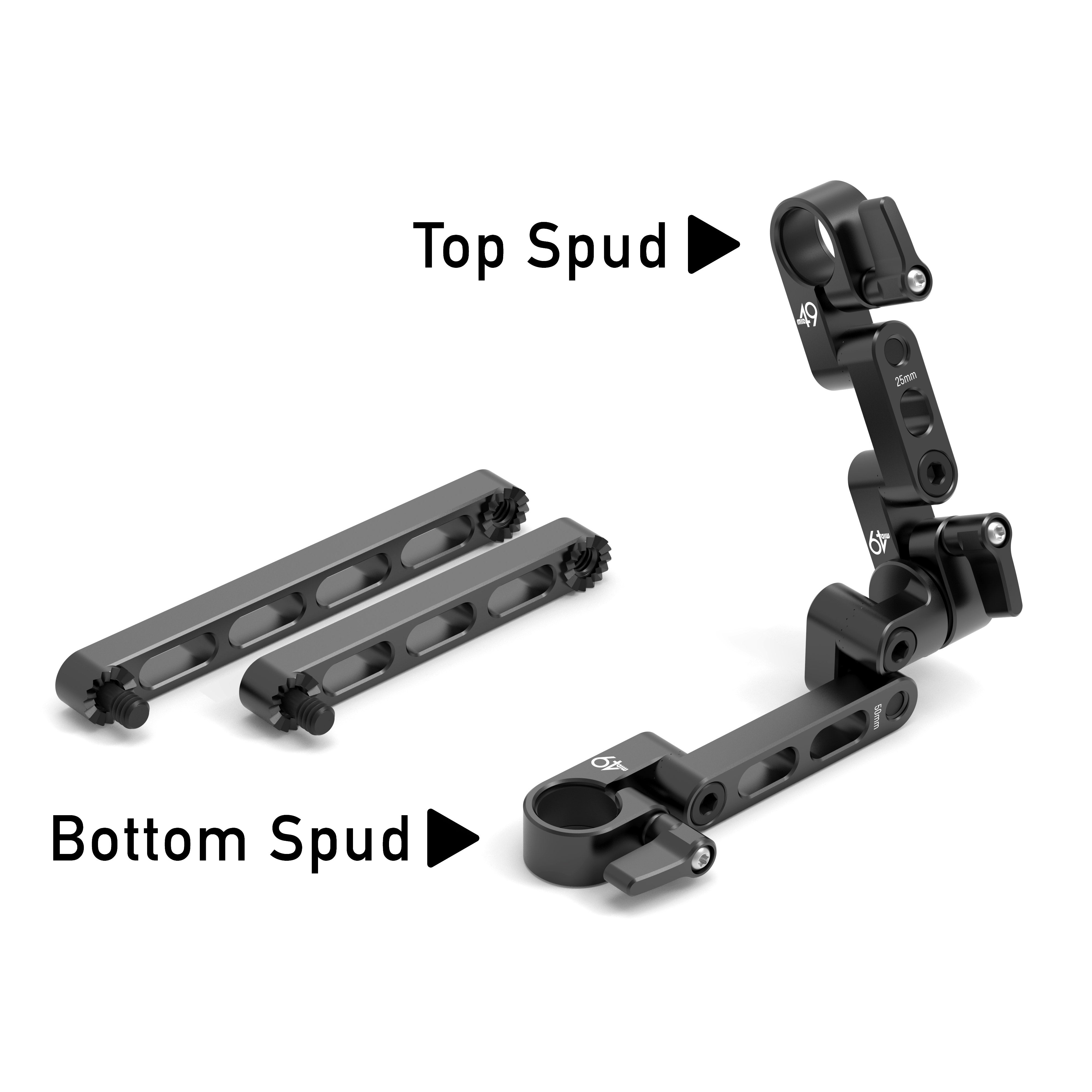 Micro Rosette Monitor TWIST Hinge Kit (Build Your Own!)