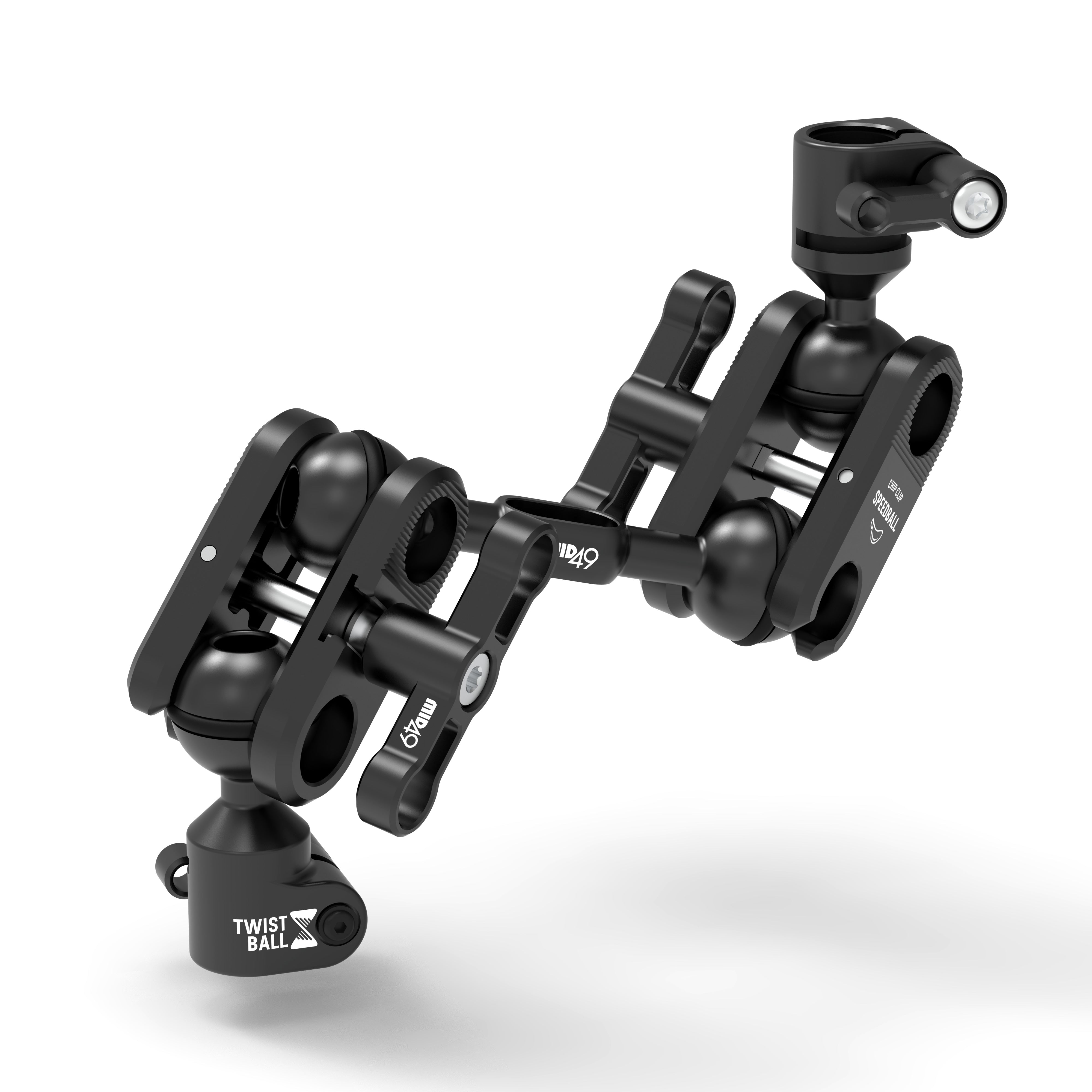 TWIST Ball Monitor Arm 3 Inch (No Spuds)