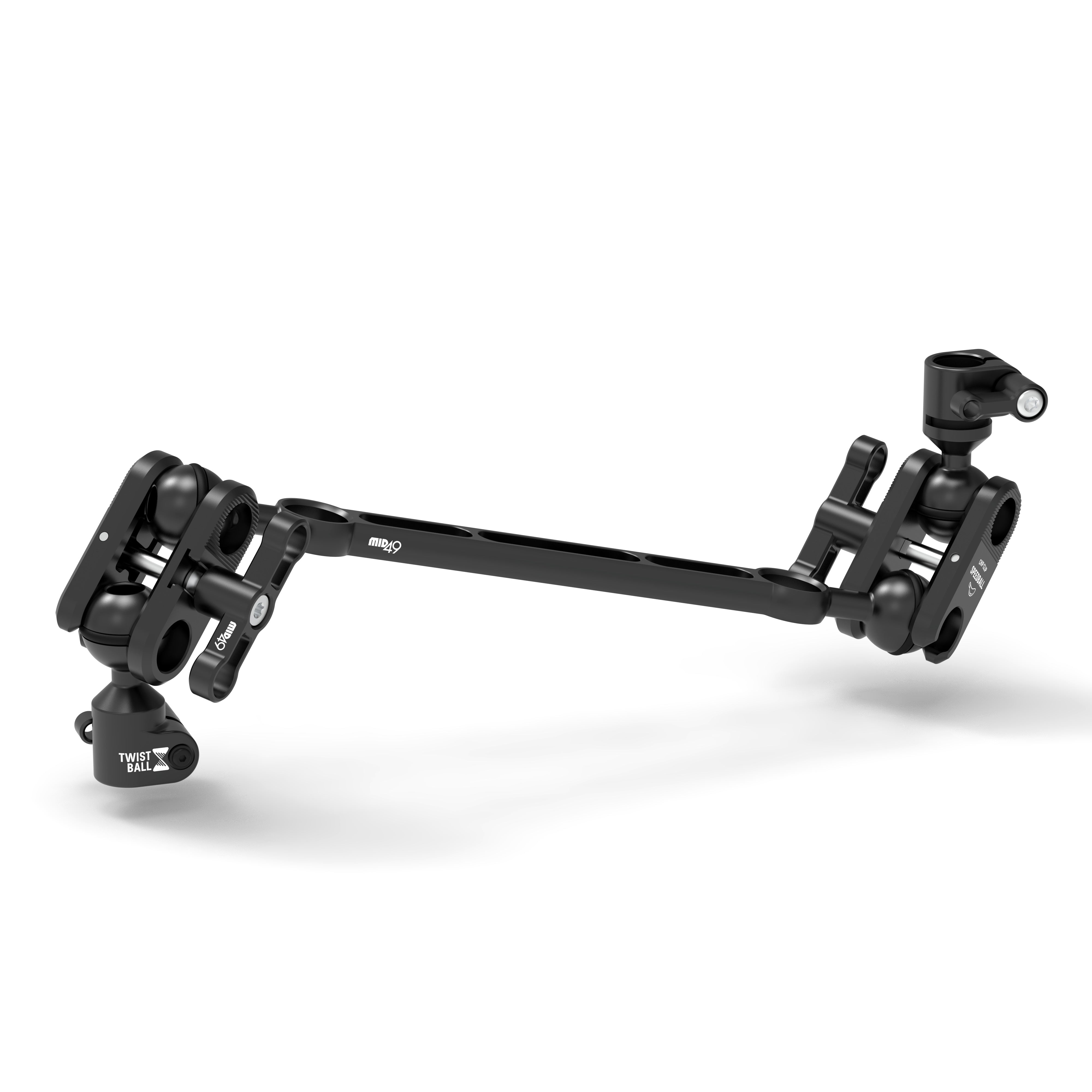 TWIST Ball Monitor Arm 9 Inch (No Spuds)