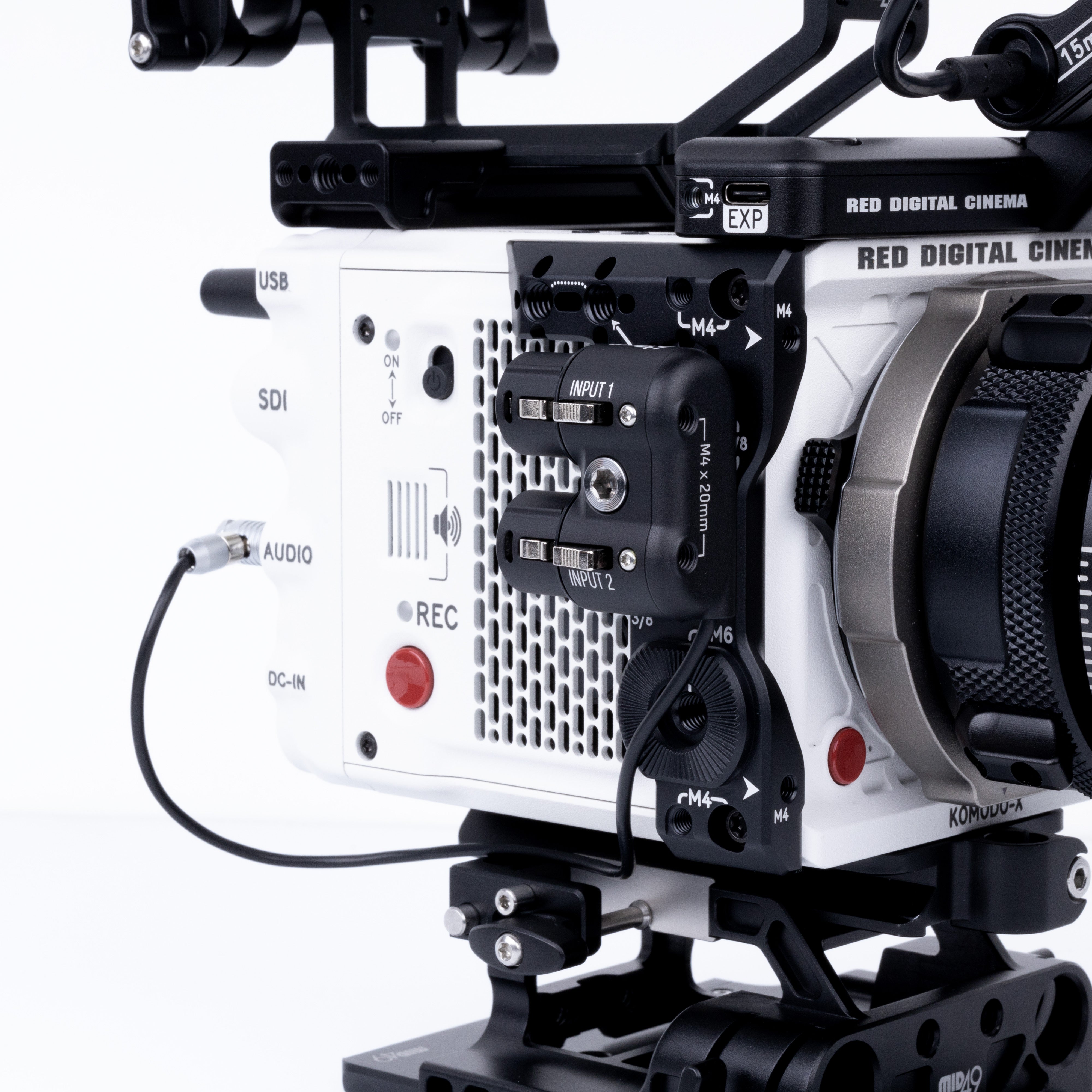 Audio Breakout AB-1 (RED Komodo-X, V-Raptor, ARRI Alexa Mini, Z CAM E-2)