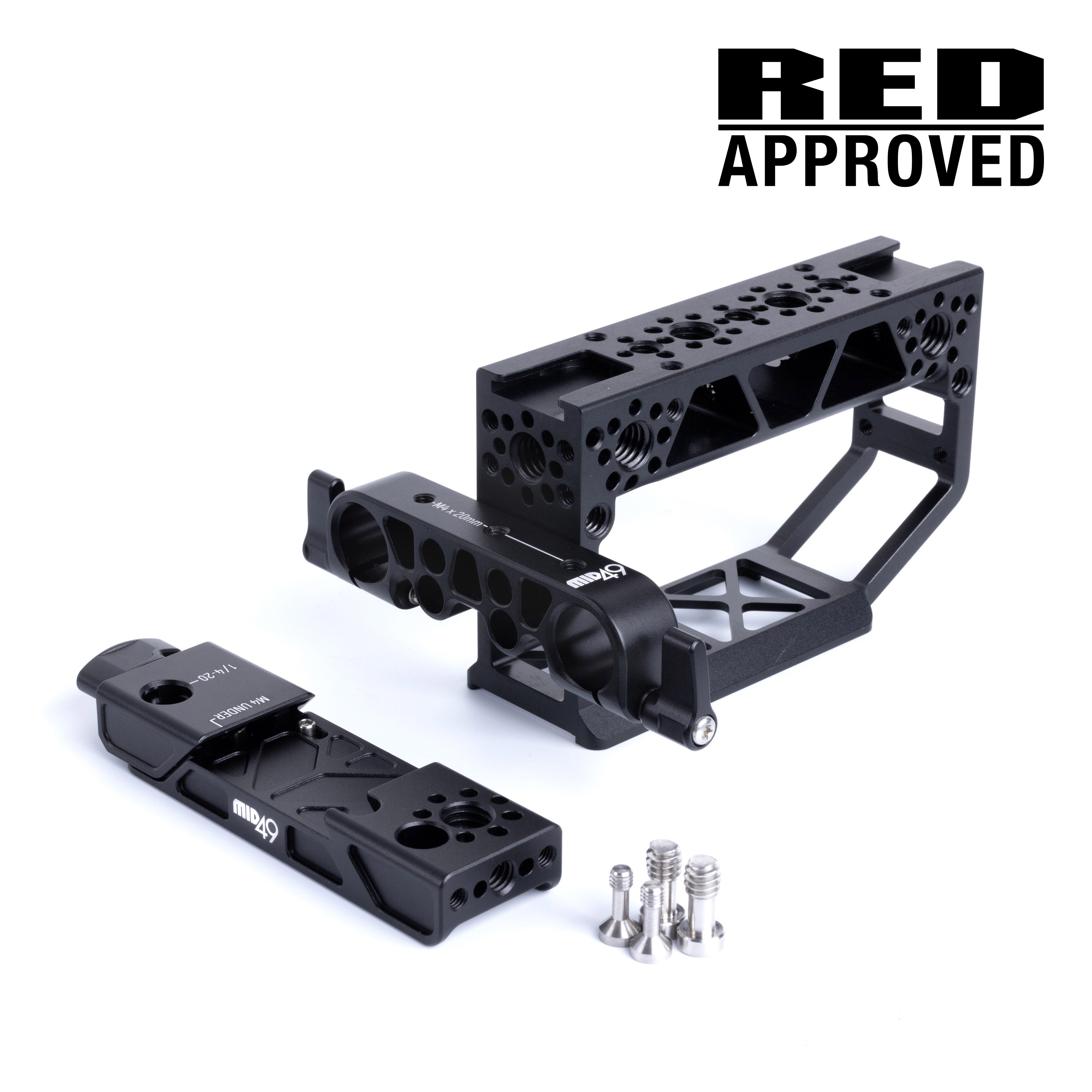 ARCA Top Handle Kit + 15mm LW (RED Komodo, Komodo-X, V-Raptor)