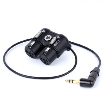 Universal Audio Breakout — 3.5mm TRS to Dual XLR | MID49