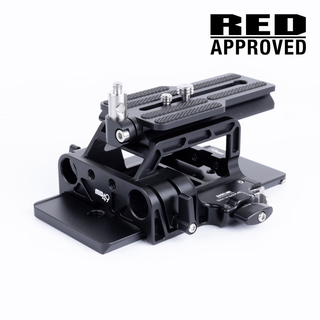 15mm LW Baseplate For RED Komodo BMPCC 4K Ember S5K MID49 15mm-lw-baseplate-for-red-komodo-bmpcc-4k-ember-s5k-mid49