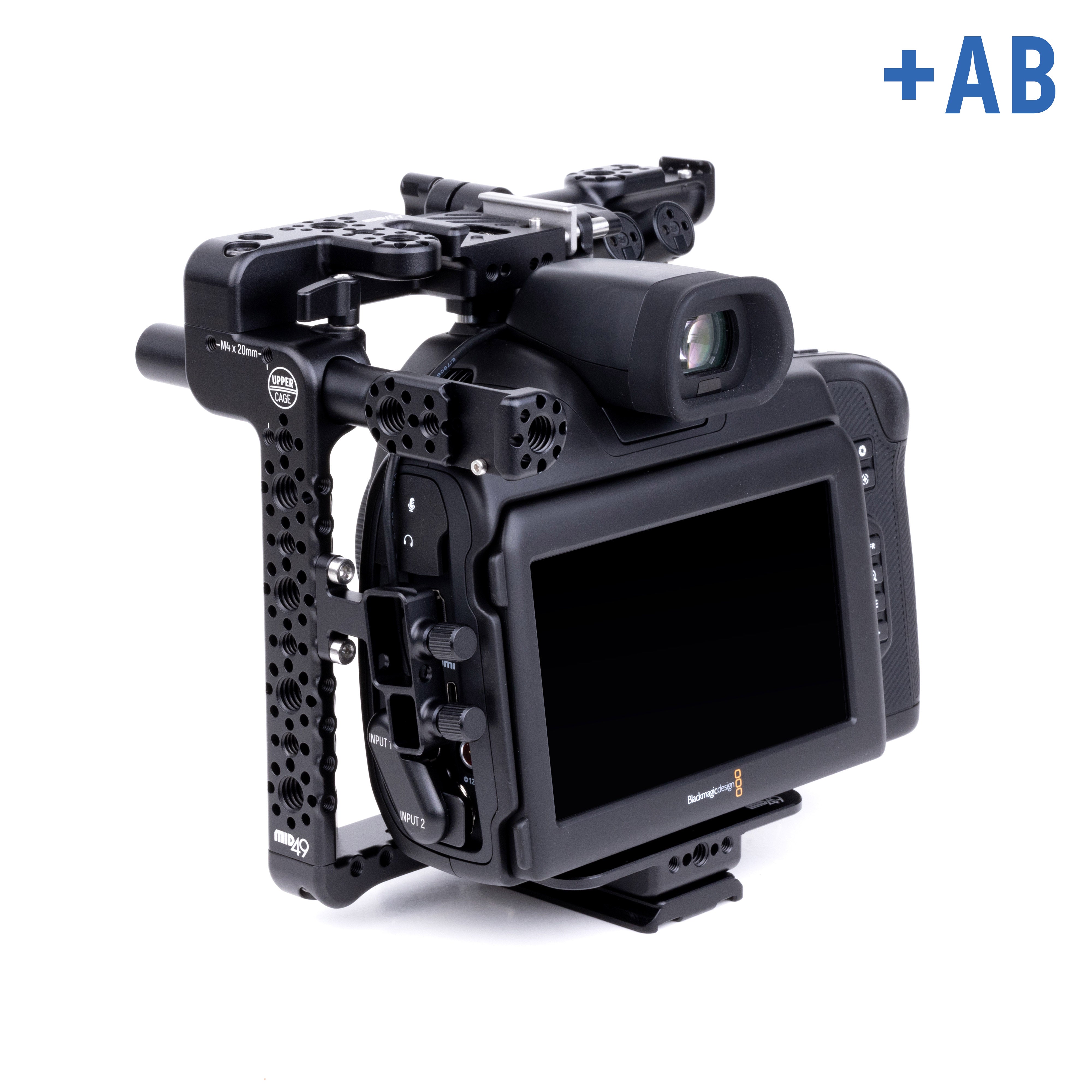 Upper Cage for Blackmagic Cinema Camera 6K (Full Frame, Pocket Pro, Pocket G2)