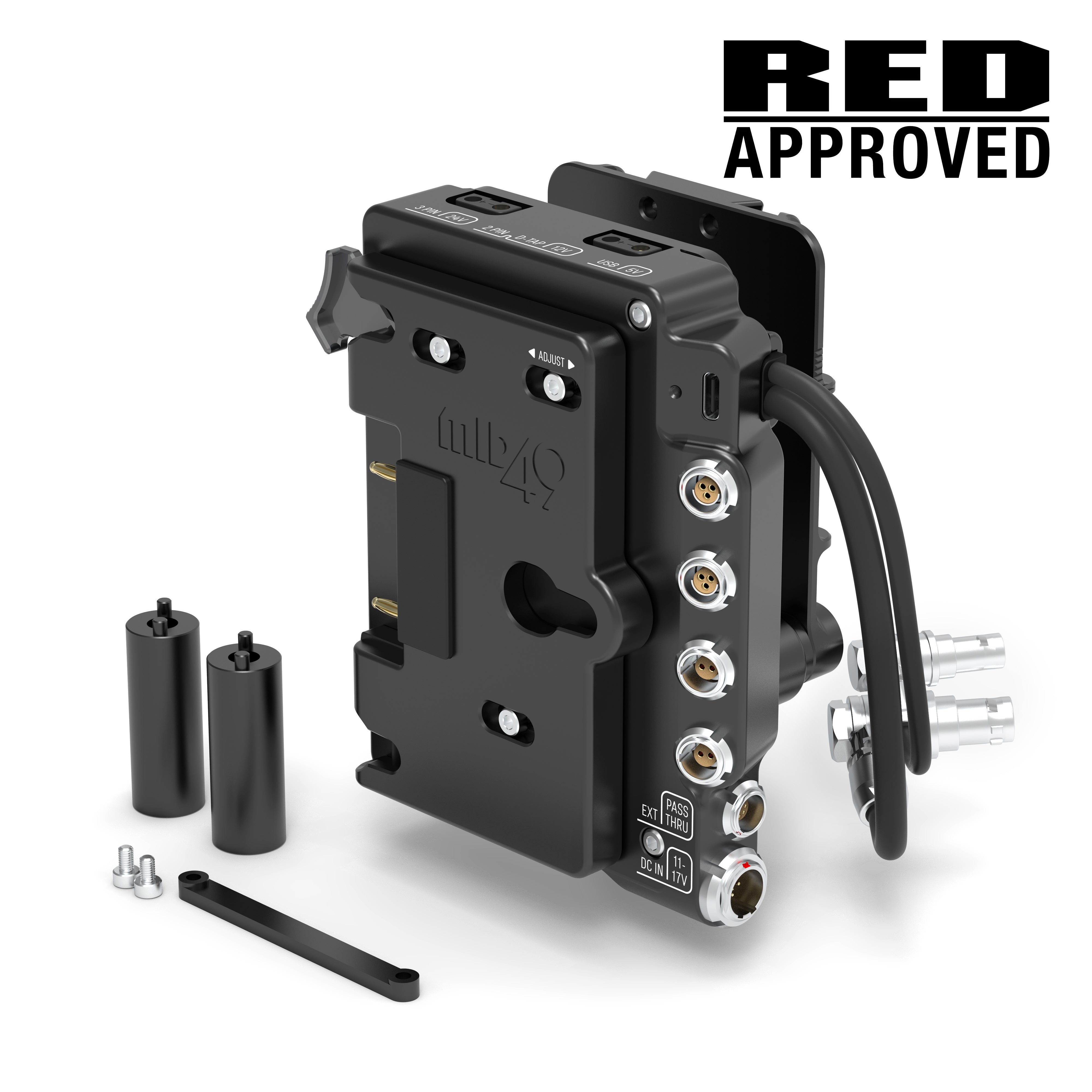 Power Distribution Box DB-1 (RED Komodo-X / V-Raptor, Gold Mount)