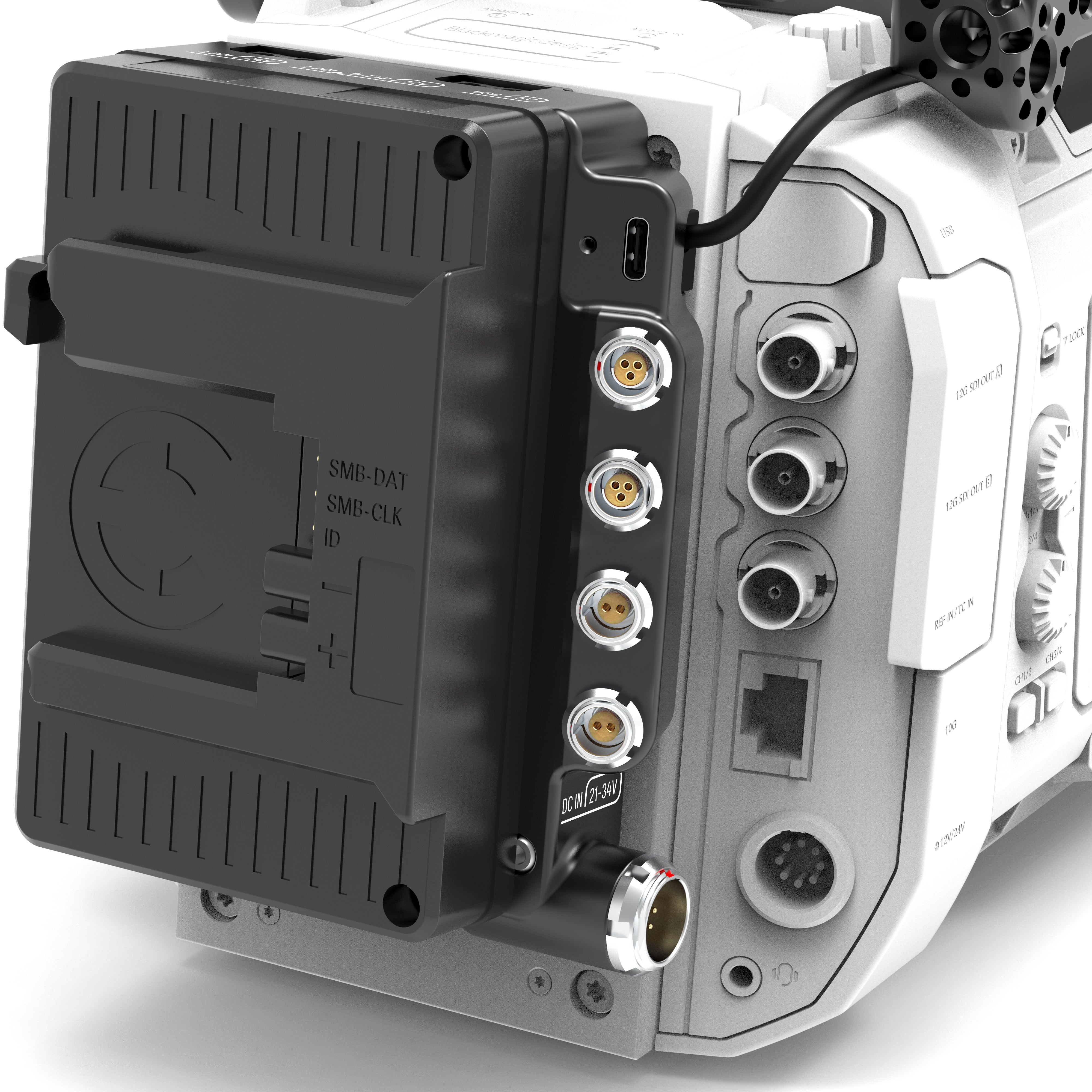 Power Distribution Box DB-12 (Blackmagic URSA Cine, B-Mount)