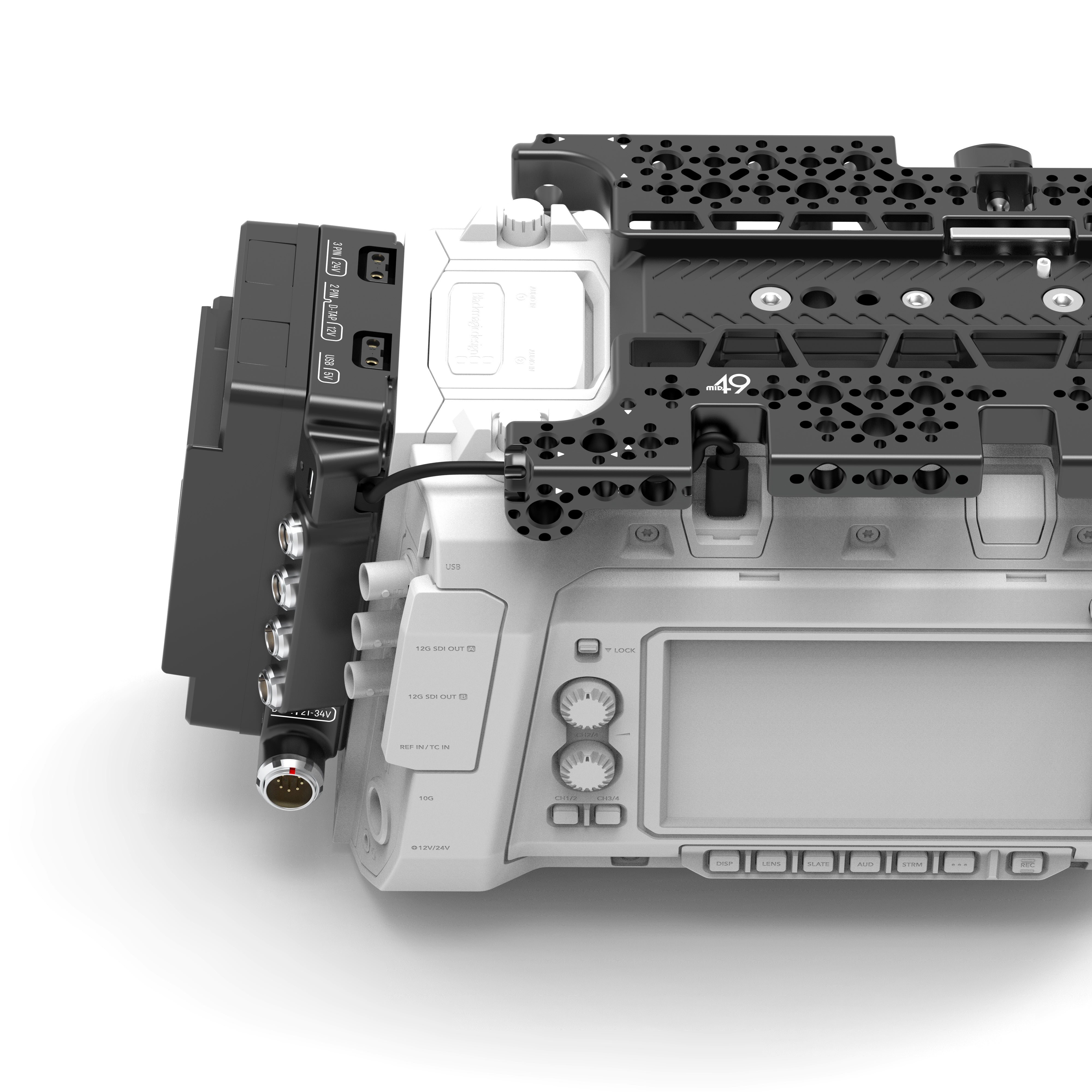 Power Distribution Box DB-12 (Blackmagic URSA Cine, B-Mount)