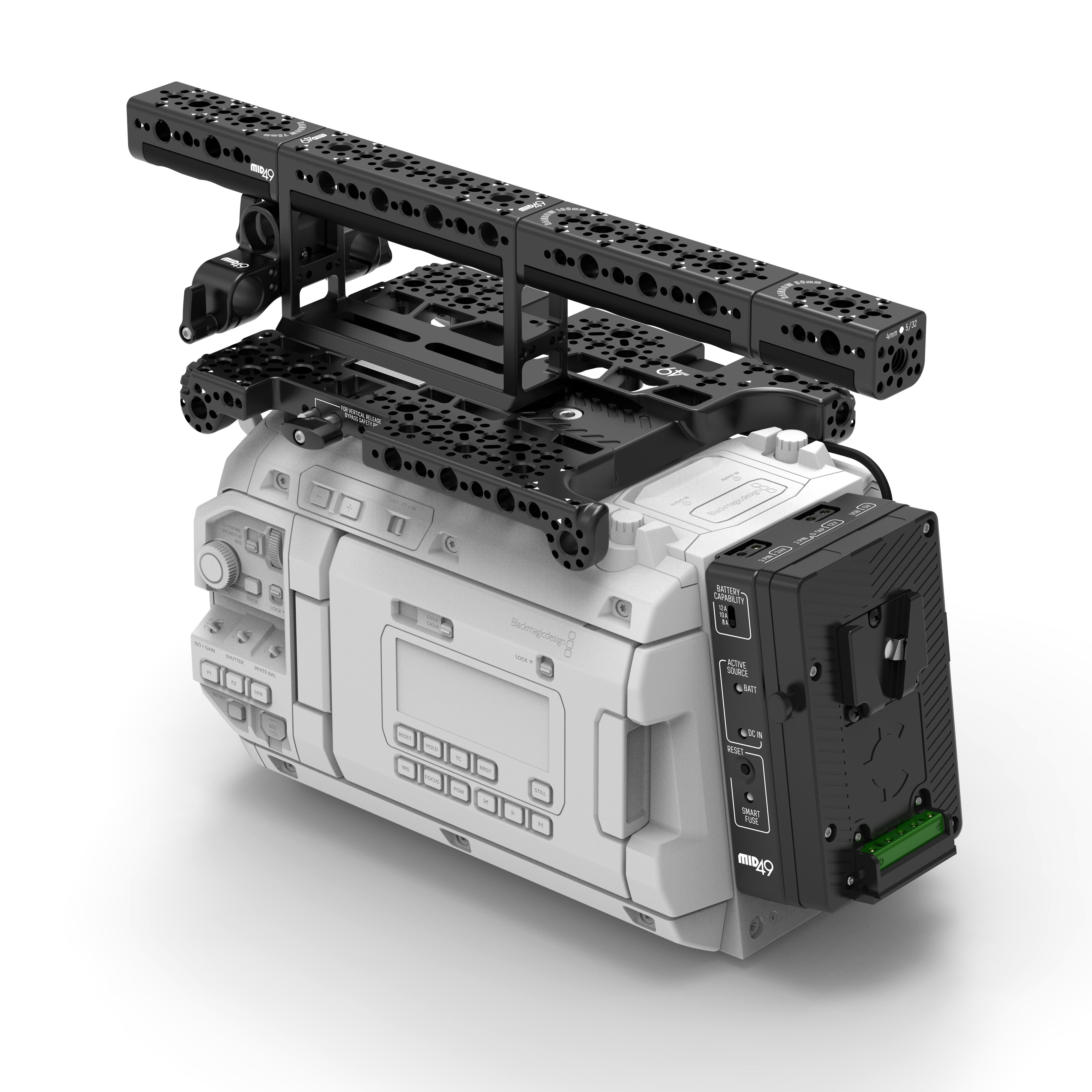 Power Distribution Box DB-12 (Blackmagic URSA Cine, V-Mount High Voltage)