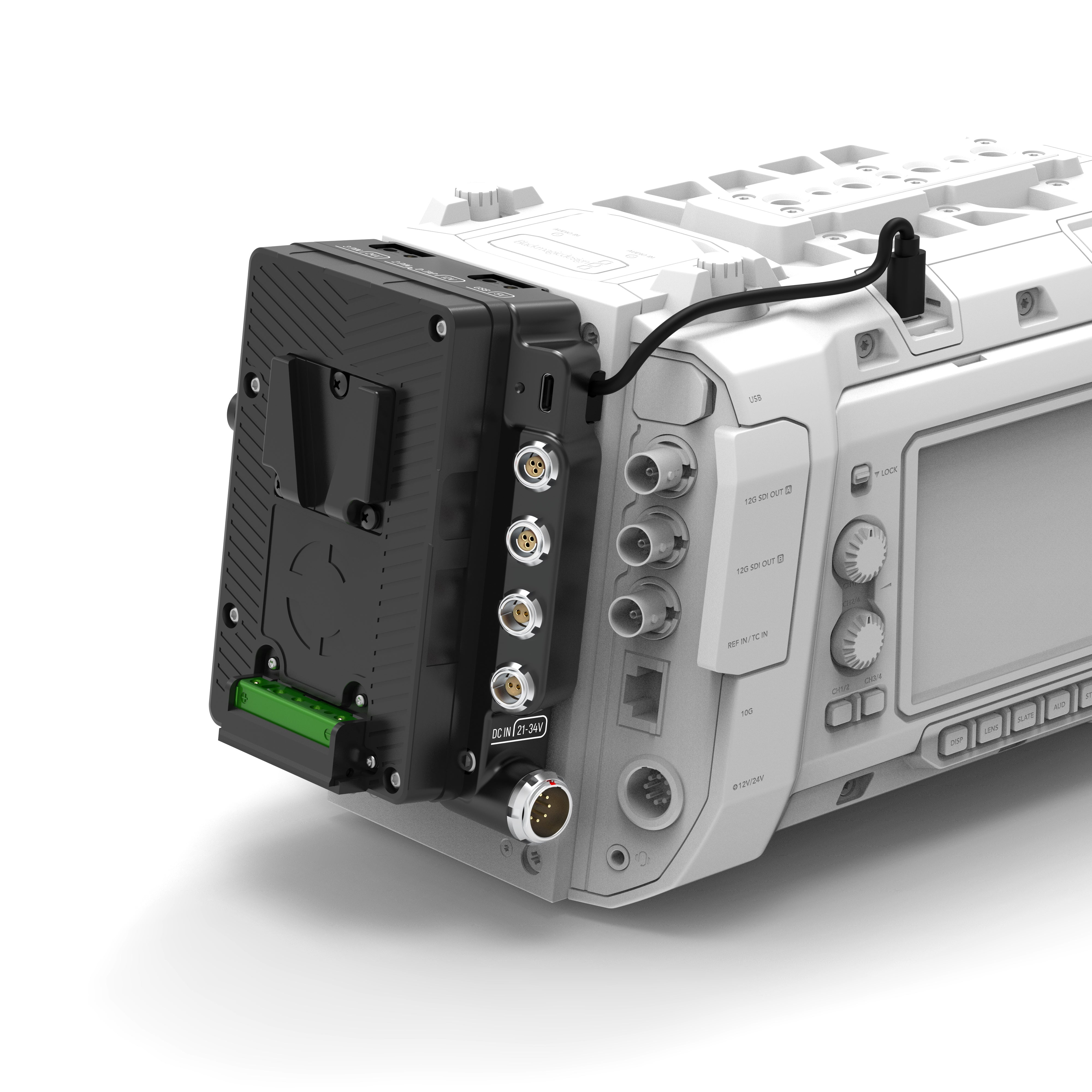 Power Distribution Box DB-12 (Blackmagic URSA Cine, V-Mount High Voltage)