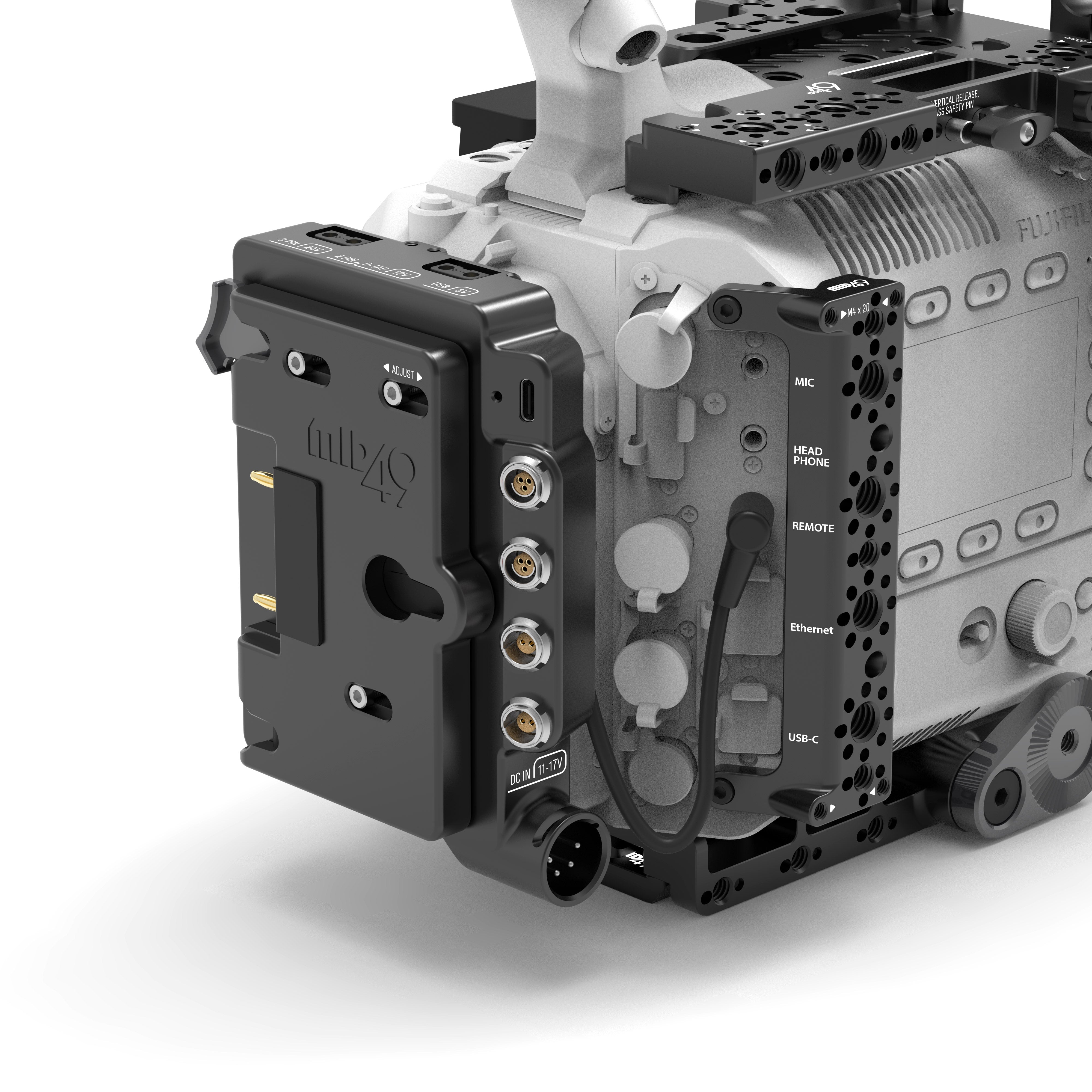 Power Distribution Box DB-13 (FUJIFILM GFX ETERNA 55, Gold Mount)