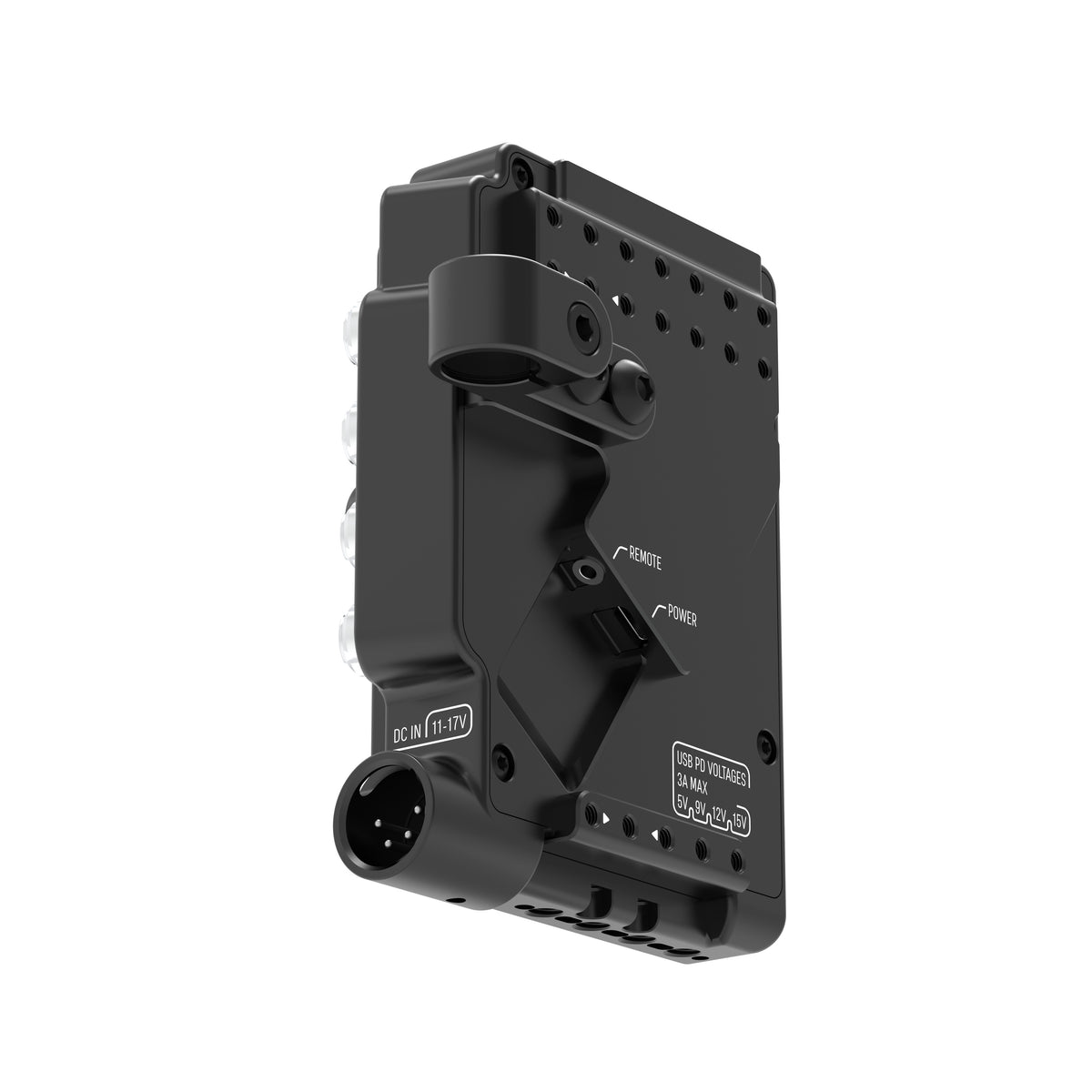 Power Distribution Box DB-15 (Sony FX5, Gold Mount, Cage Mounted)