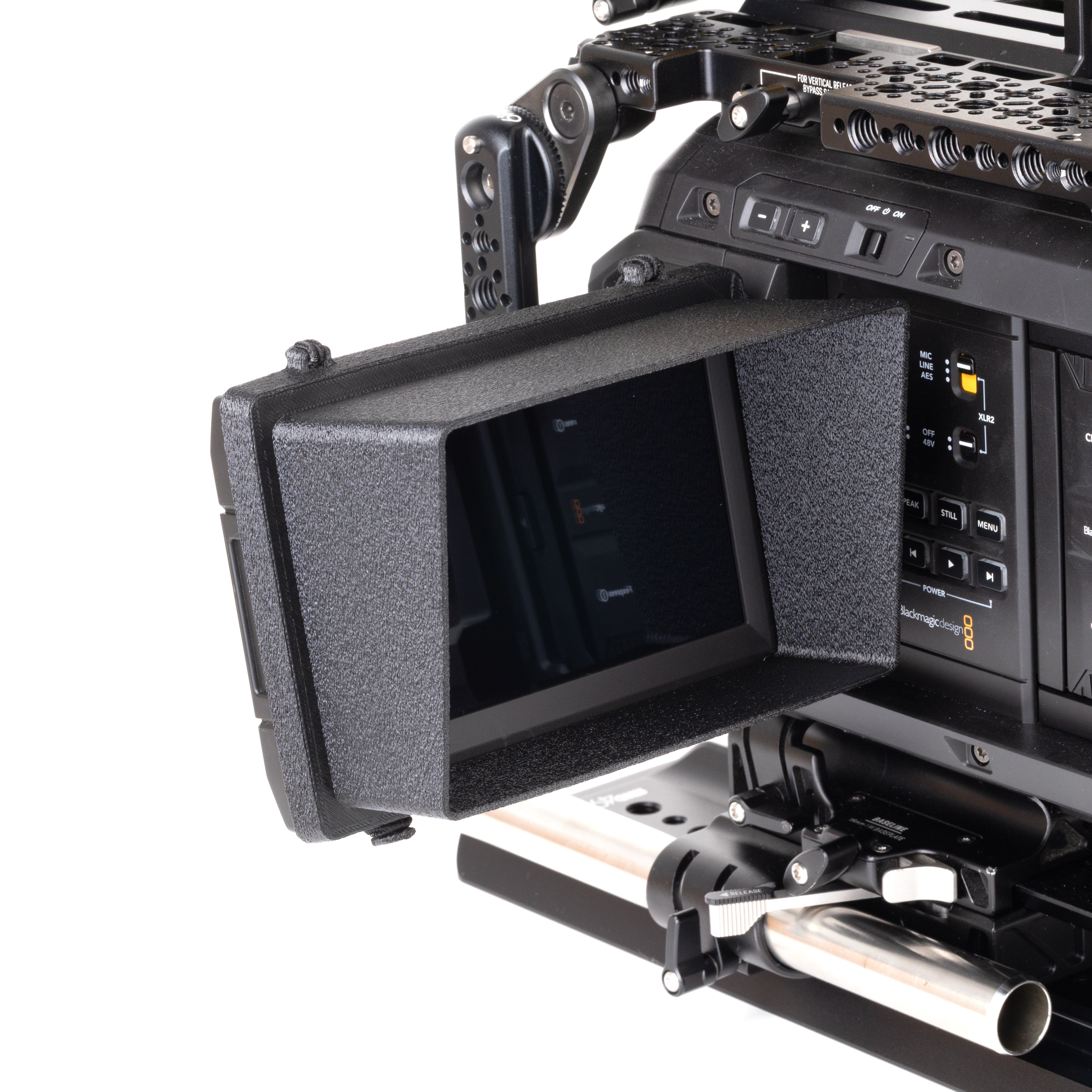 Monitor Sunshade (Blackmagic URSA Cine LF, Immersive)