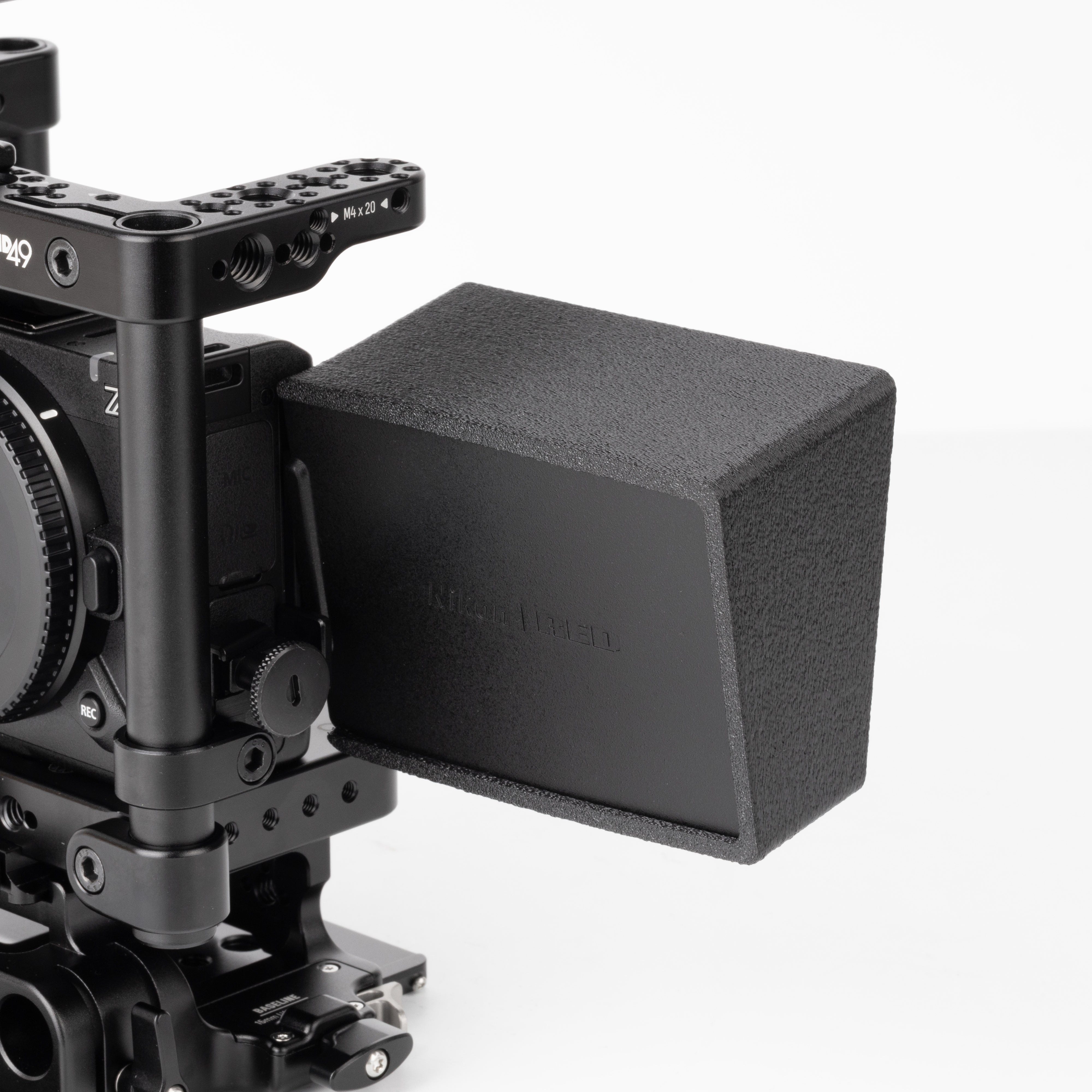 Digital File to 3D Print: Monitor Sunshade (Nikon ZR)