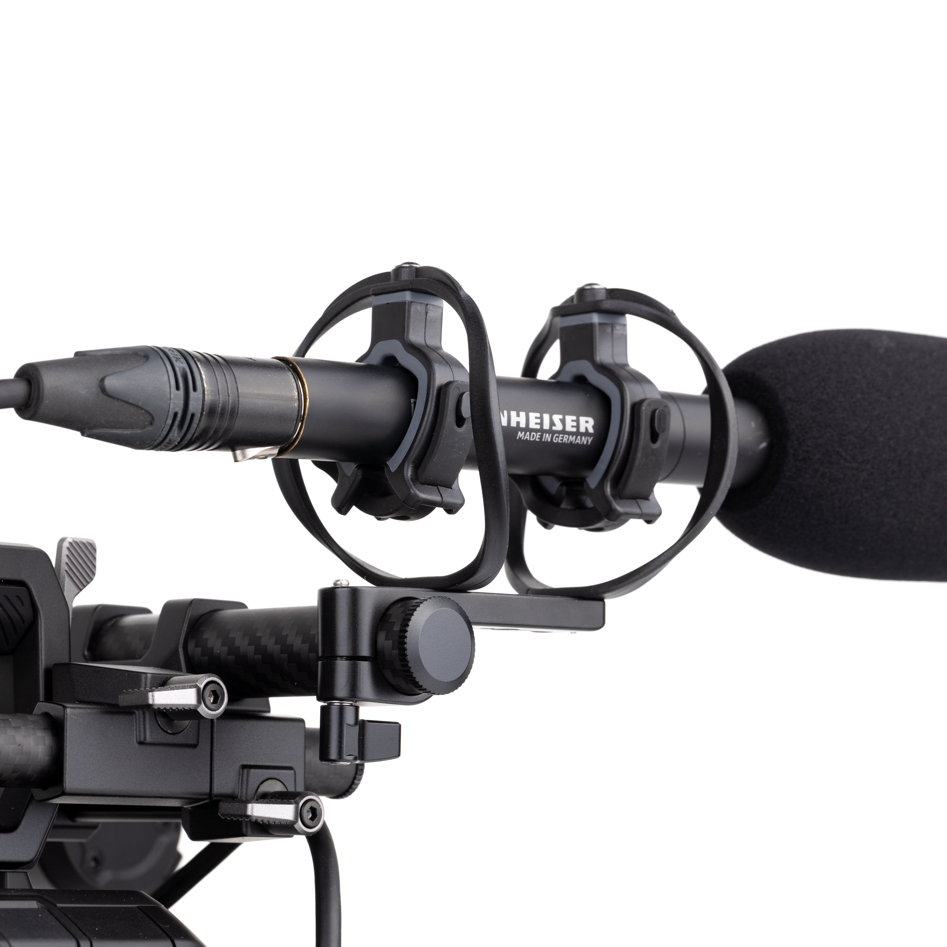 ☆mic☆ Universal Microphone Shock Mount – Sideways 19mm Rod | MID49