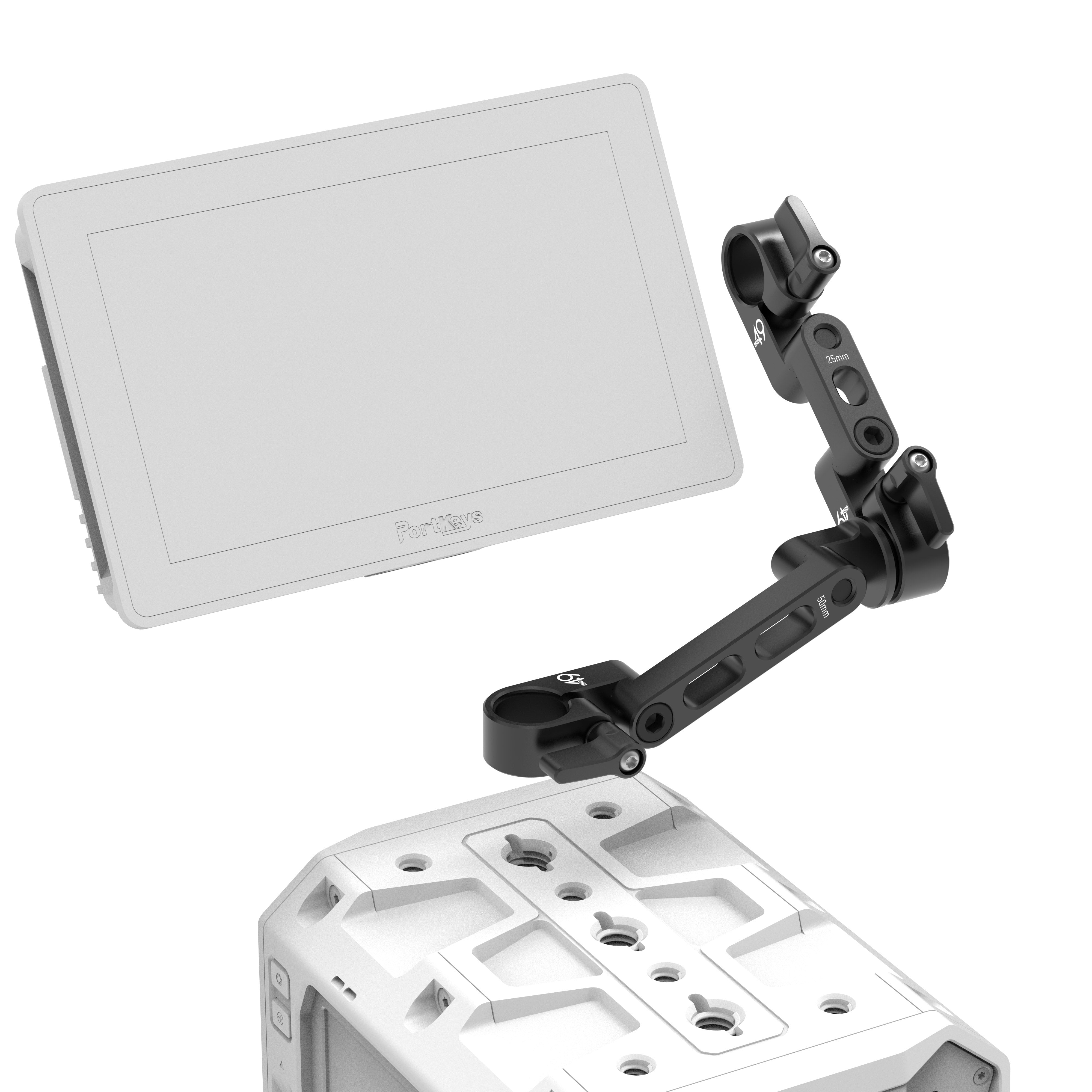Micro Rosette Monitor TWIST Hinge Kit (Build Your Own!)