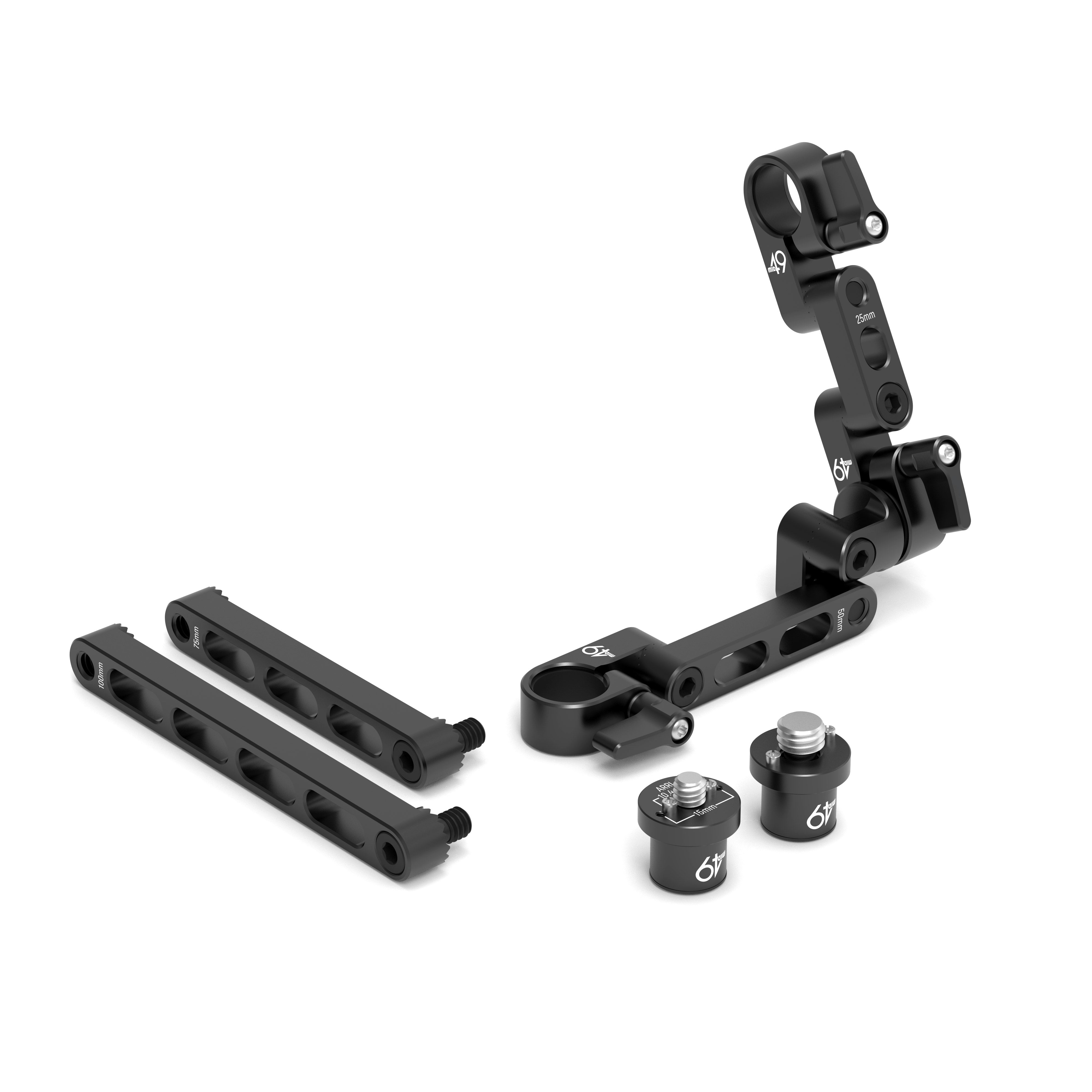 Micro Rosette Monitor TWIST Hinge Kit (1/4-20 to 3/8-16)
