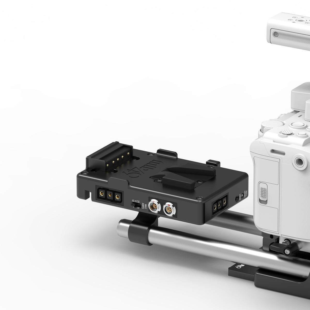 USB-C Power Plate (Sony FX5, V-Mount, Rod Mounted)