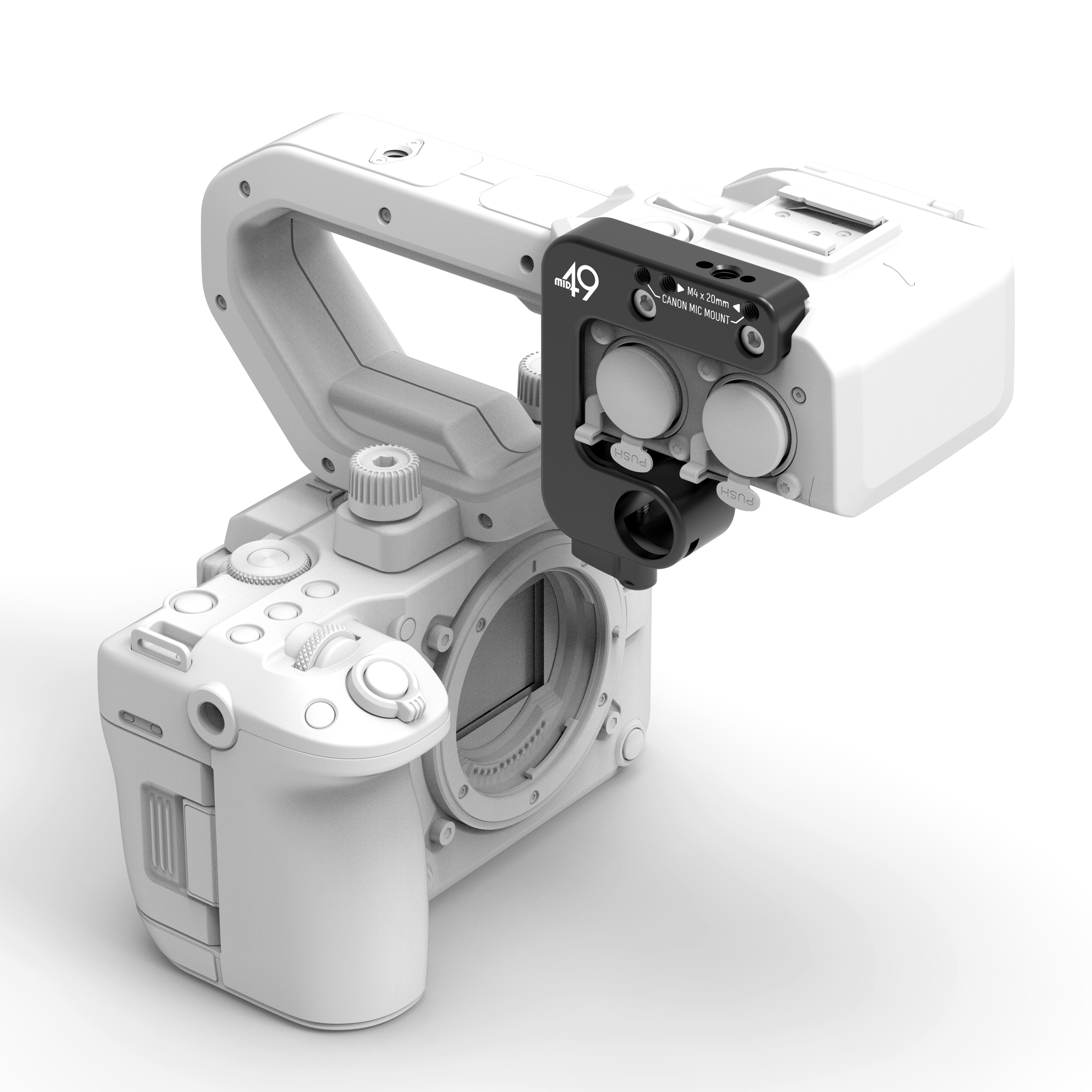 Canon C50 15mm Rod Clamp