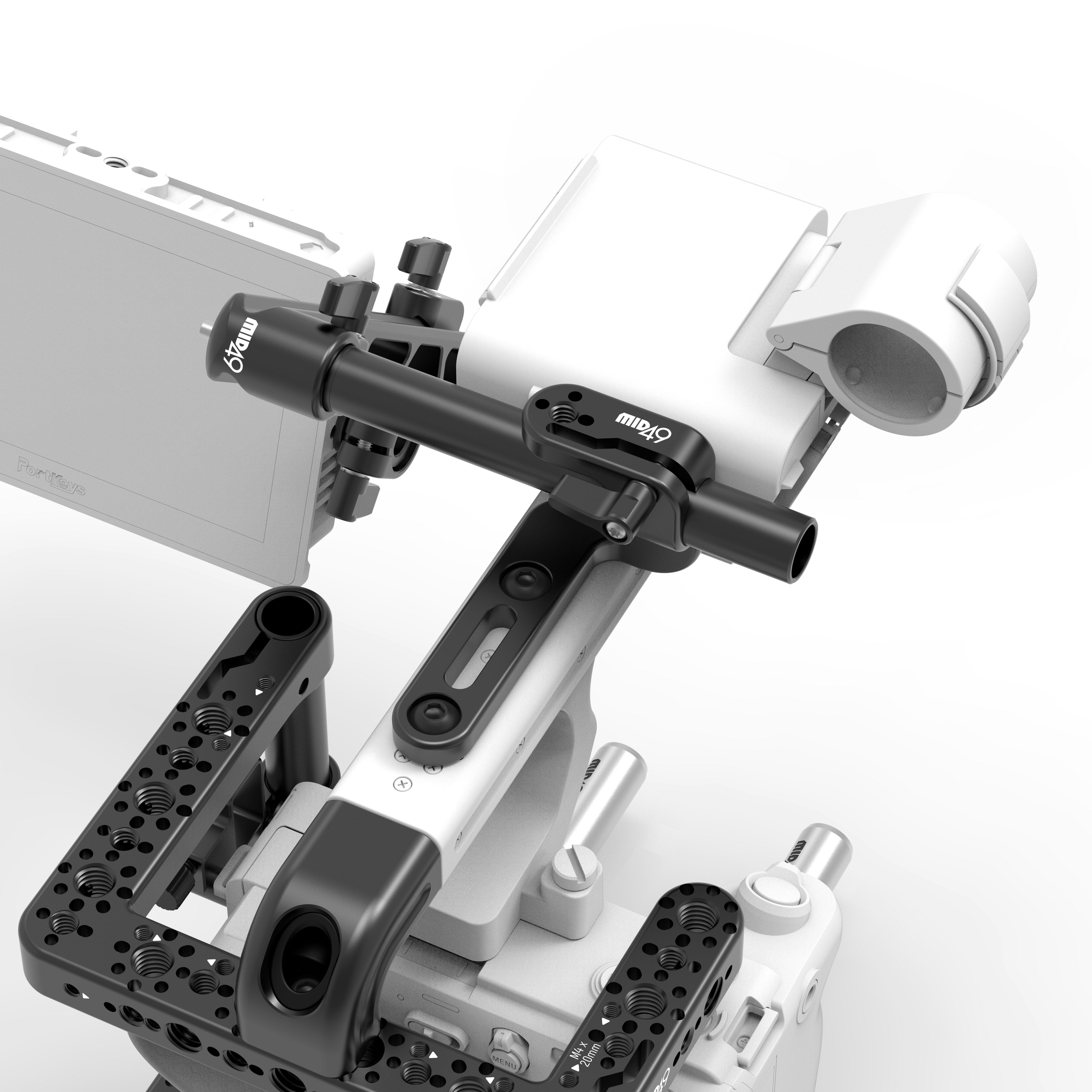 Sony FX Handle 15mm Rod Clamp